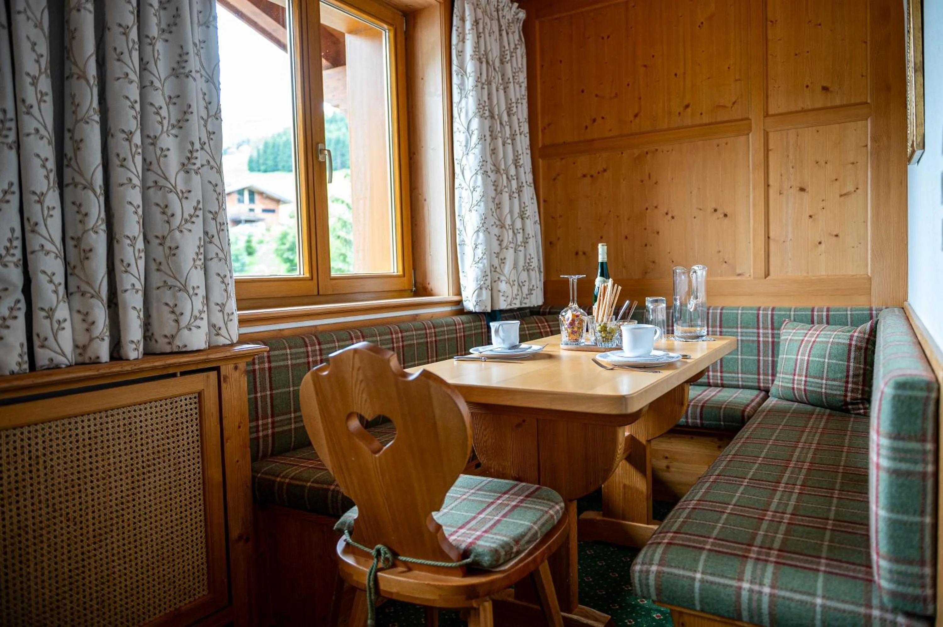 Seating area in die AlpenRose