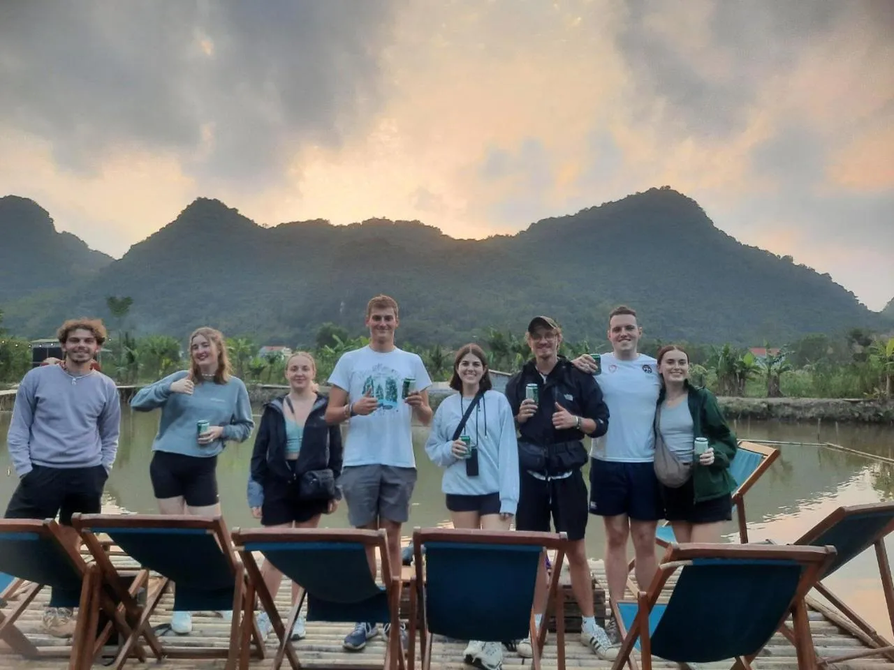 Property building in Tam Coc Rice Fields Resort