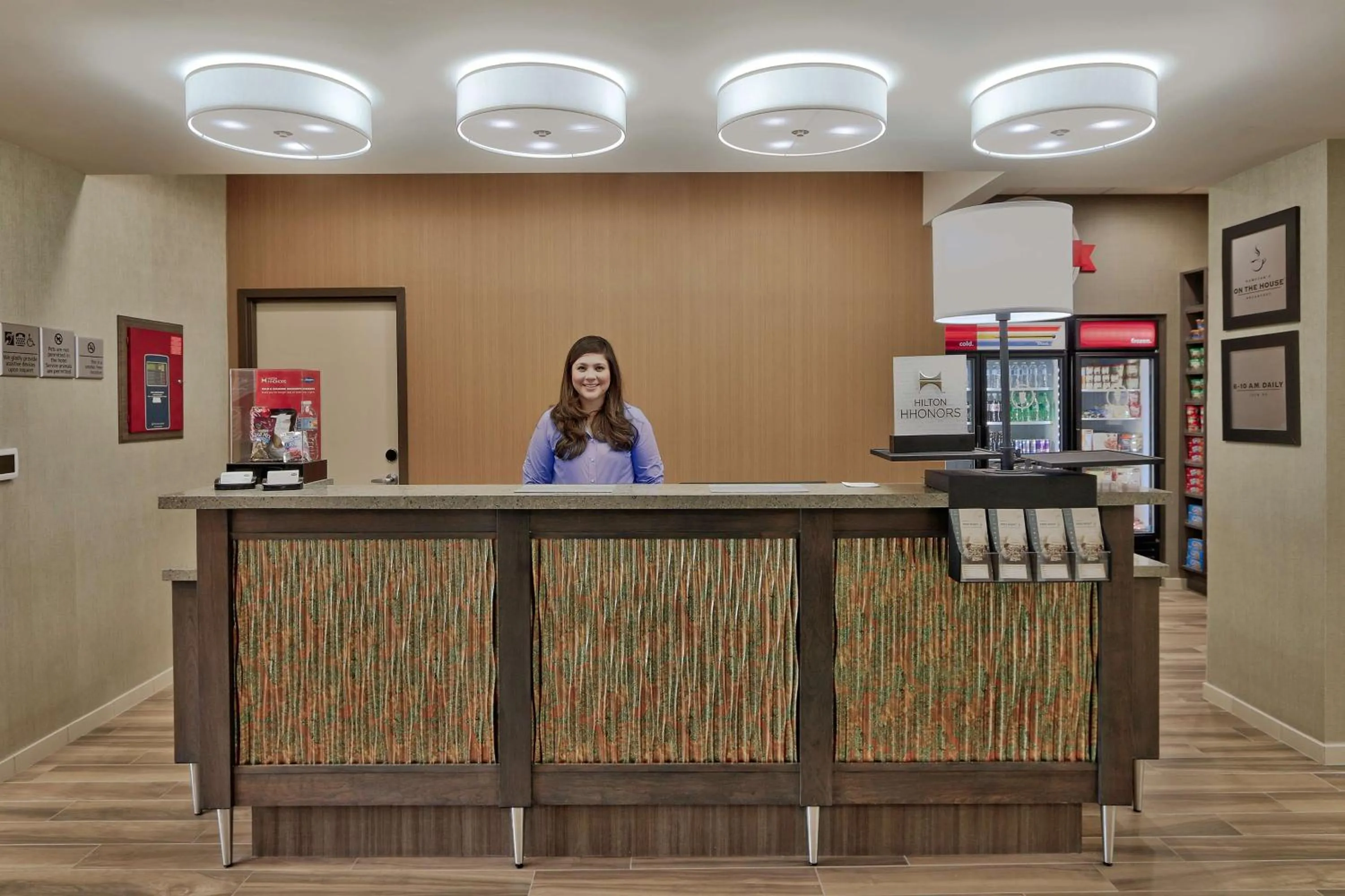 Lobby or reception in Hampton Inn & Suites Artesia