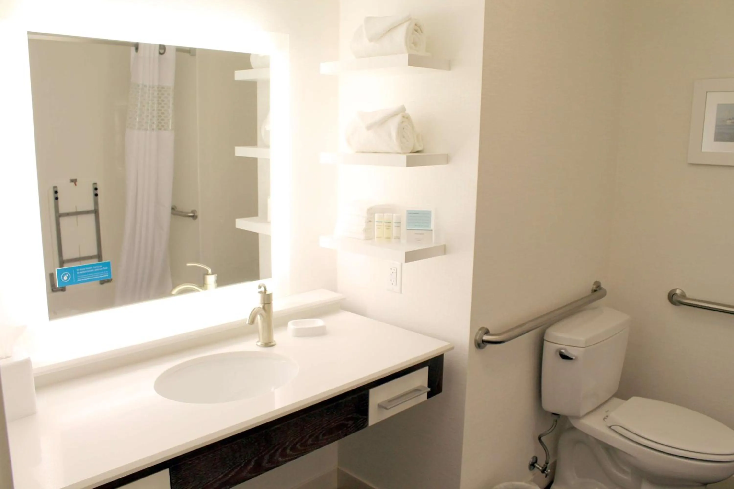 Bathroom in Hampton Inn Cape Girardeau I-55 East, MO