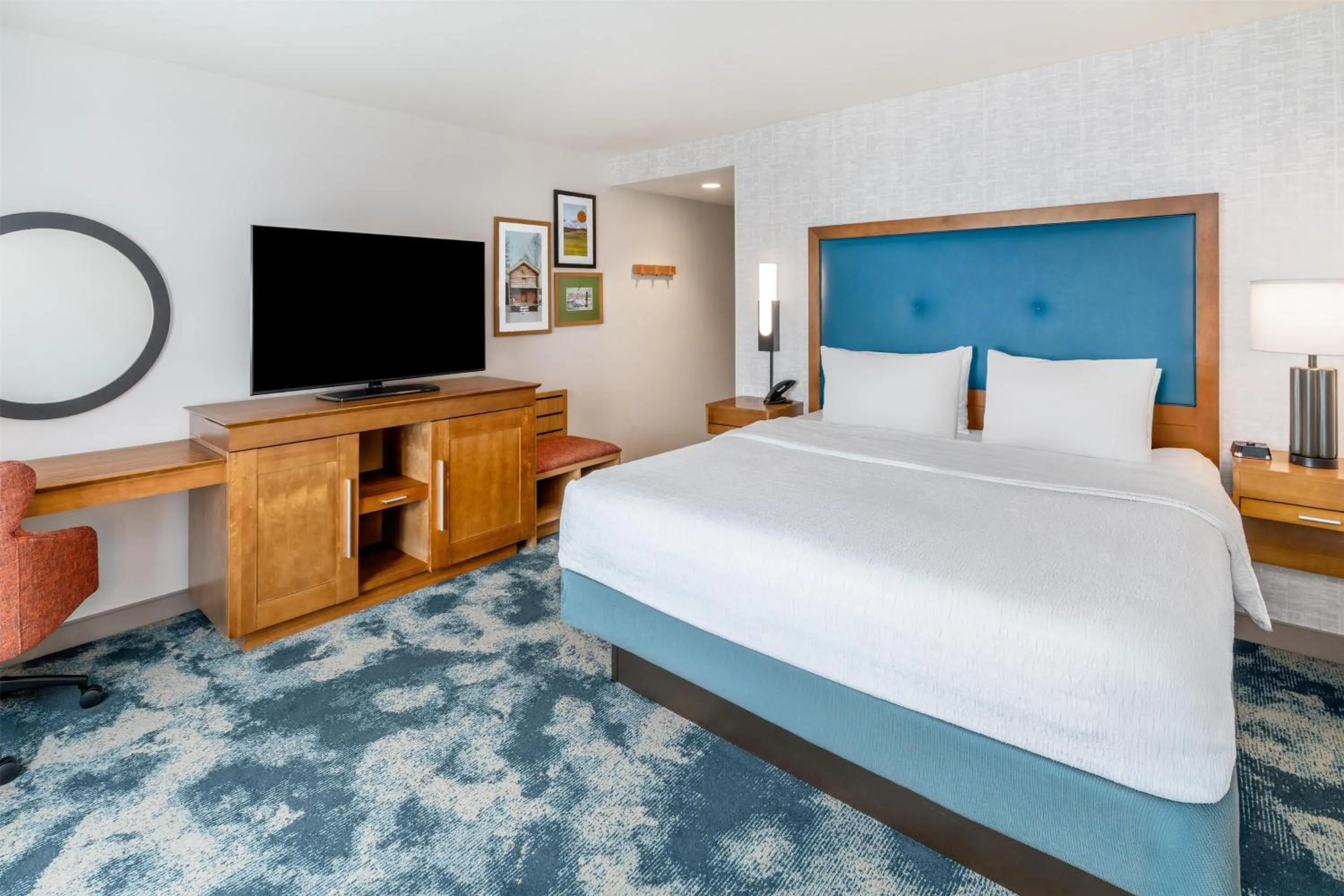 Bed in Hampton Inn & Suites Silverthorne