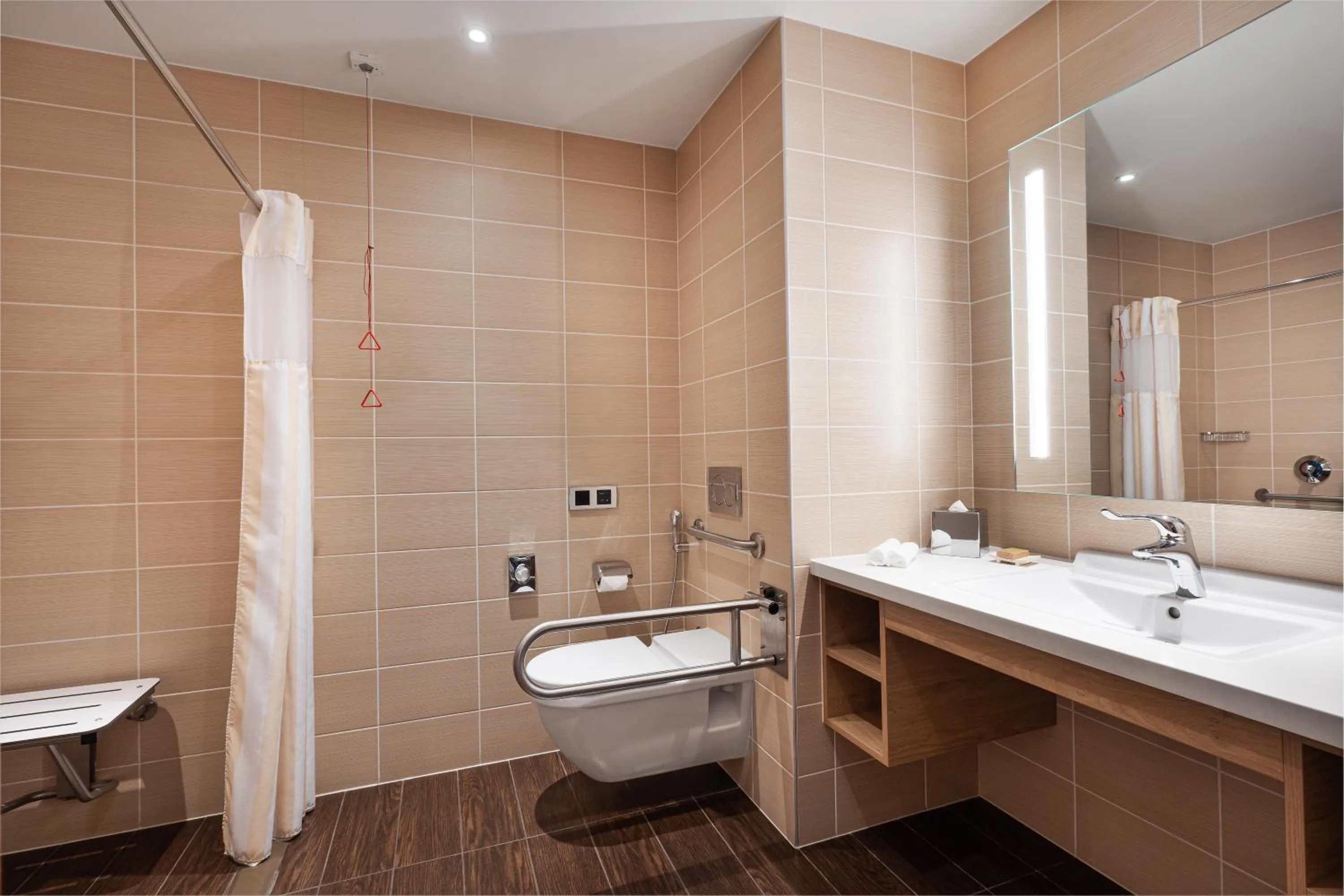 Shower in Hilton Garden Inn Dubai, Mall Avenue