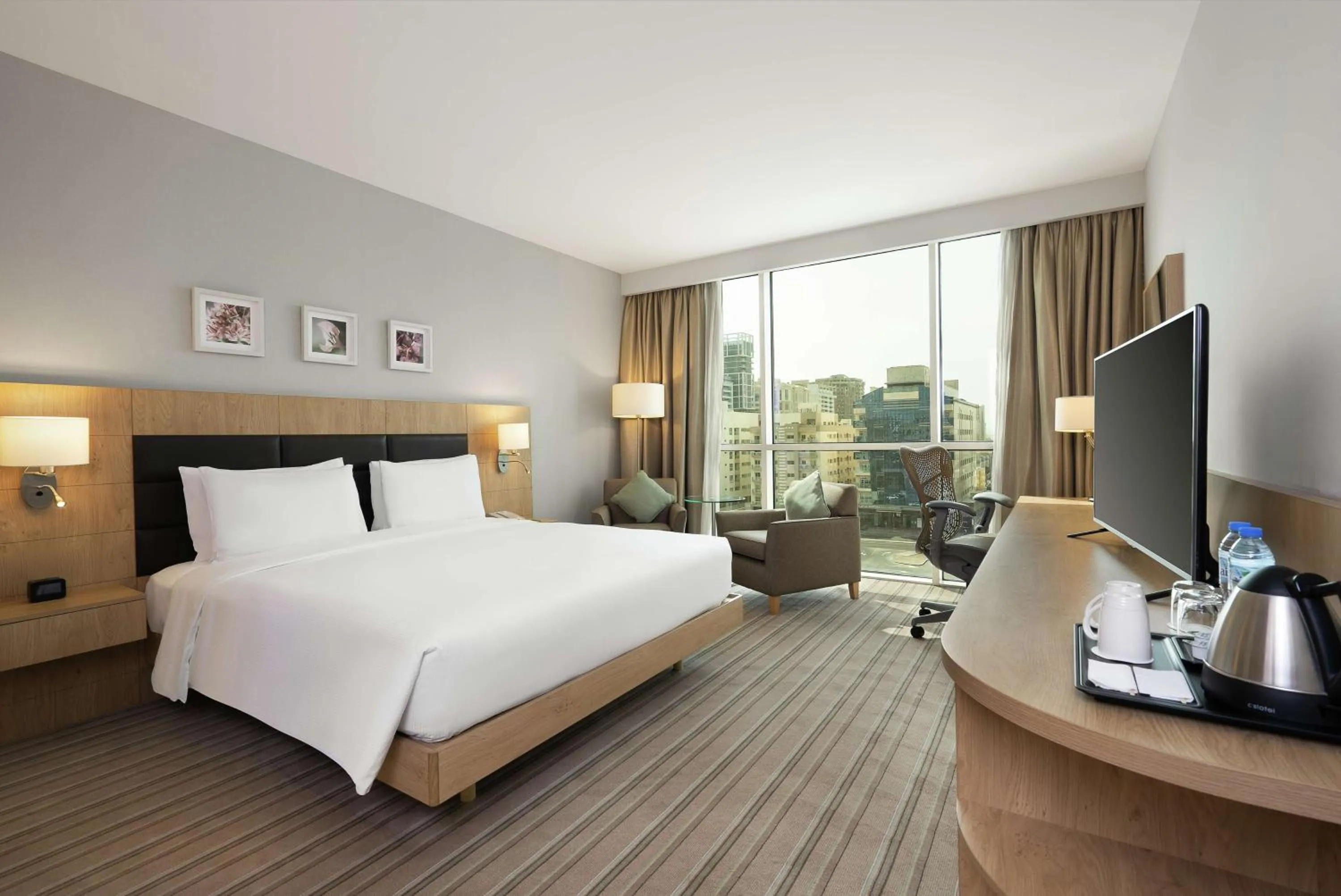 Bedroom, Bed in Hilton Garden Inn Dubai, Mall Avenue