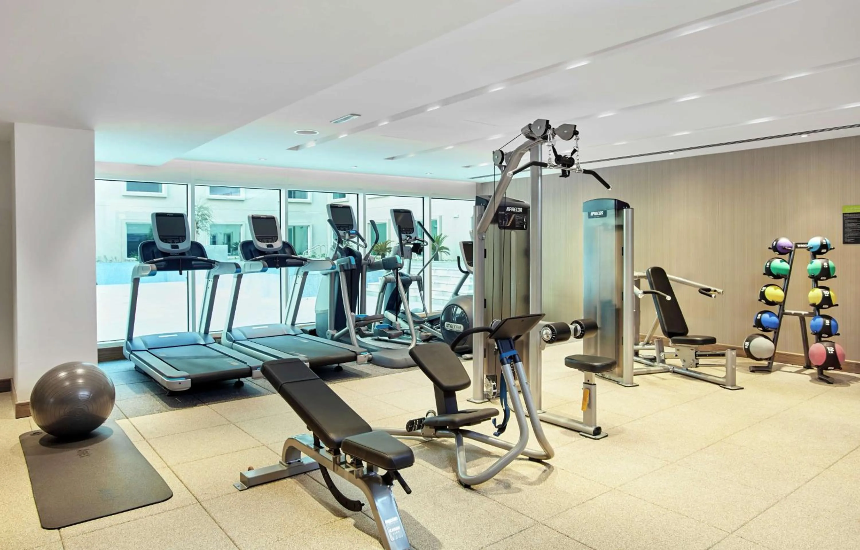 Fitness centre/facilities in Hilton Garden Inn Dubai, Mall Avenue