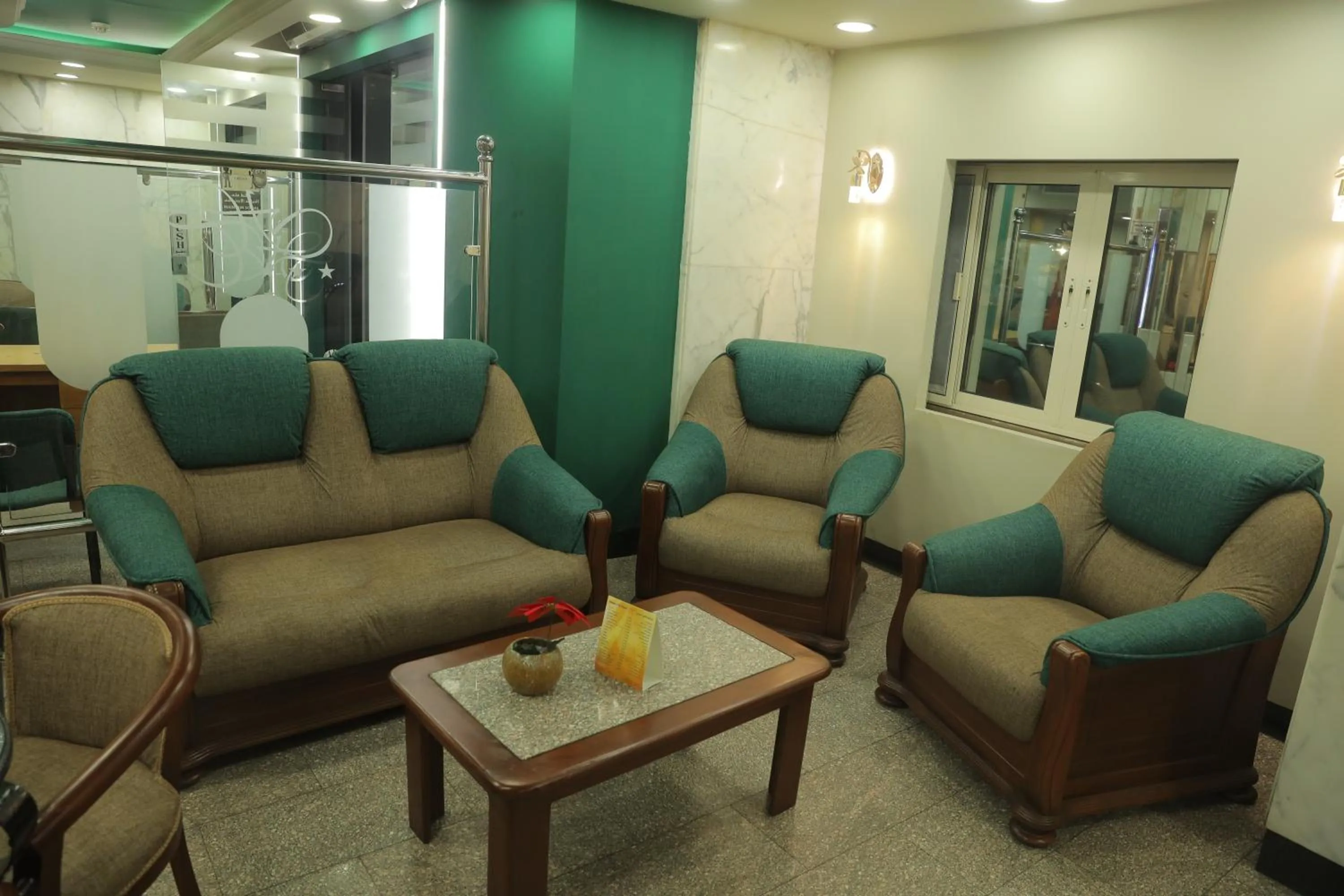Lobby or reception in Happy City Hotel