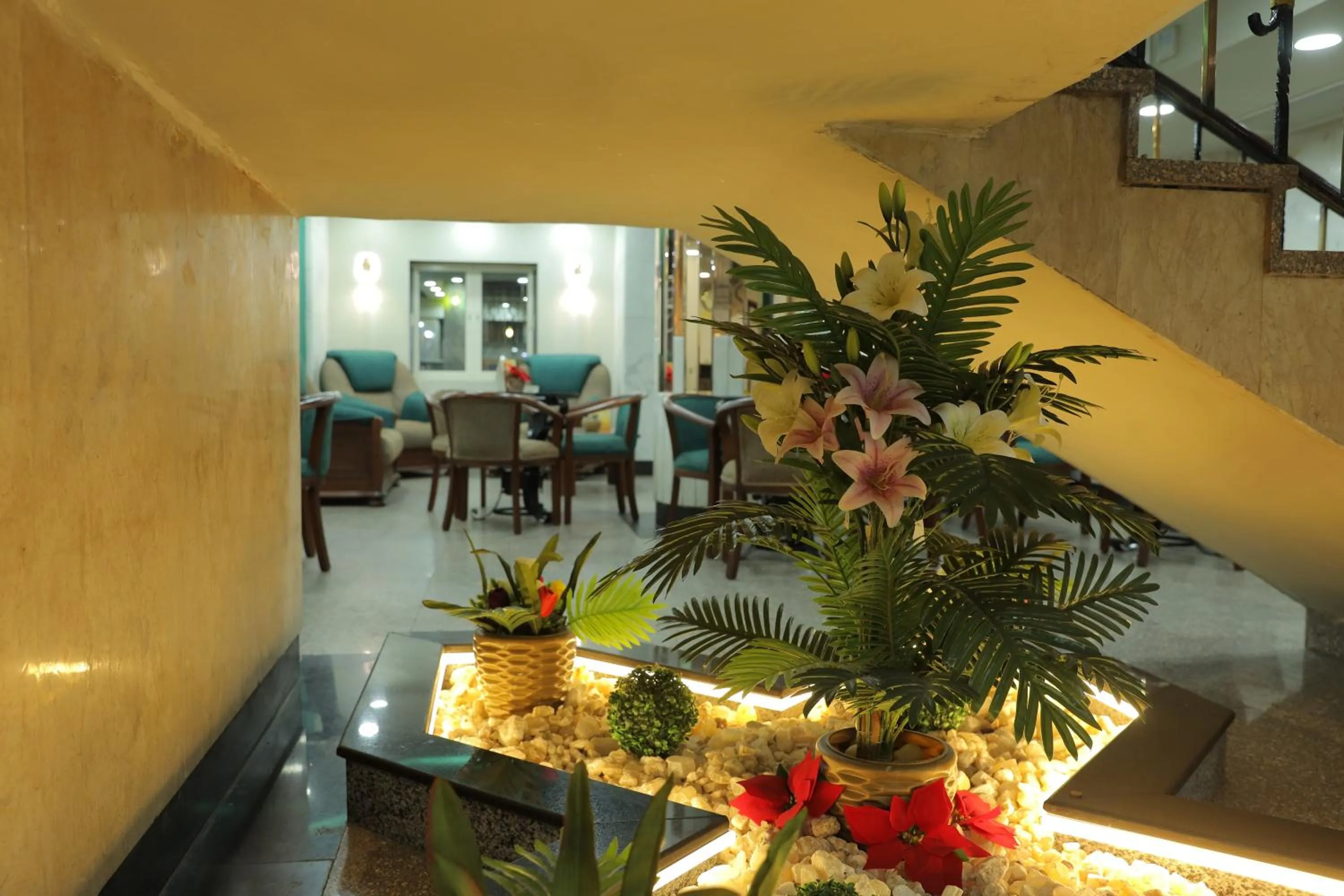 Lobby or reception in Happy City Hotel