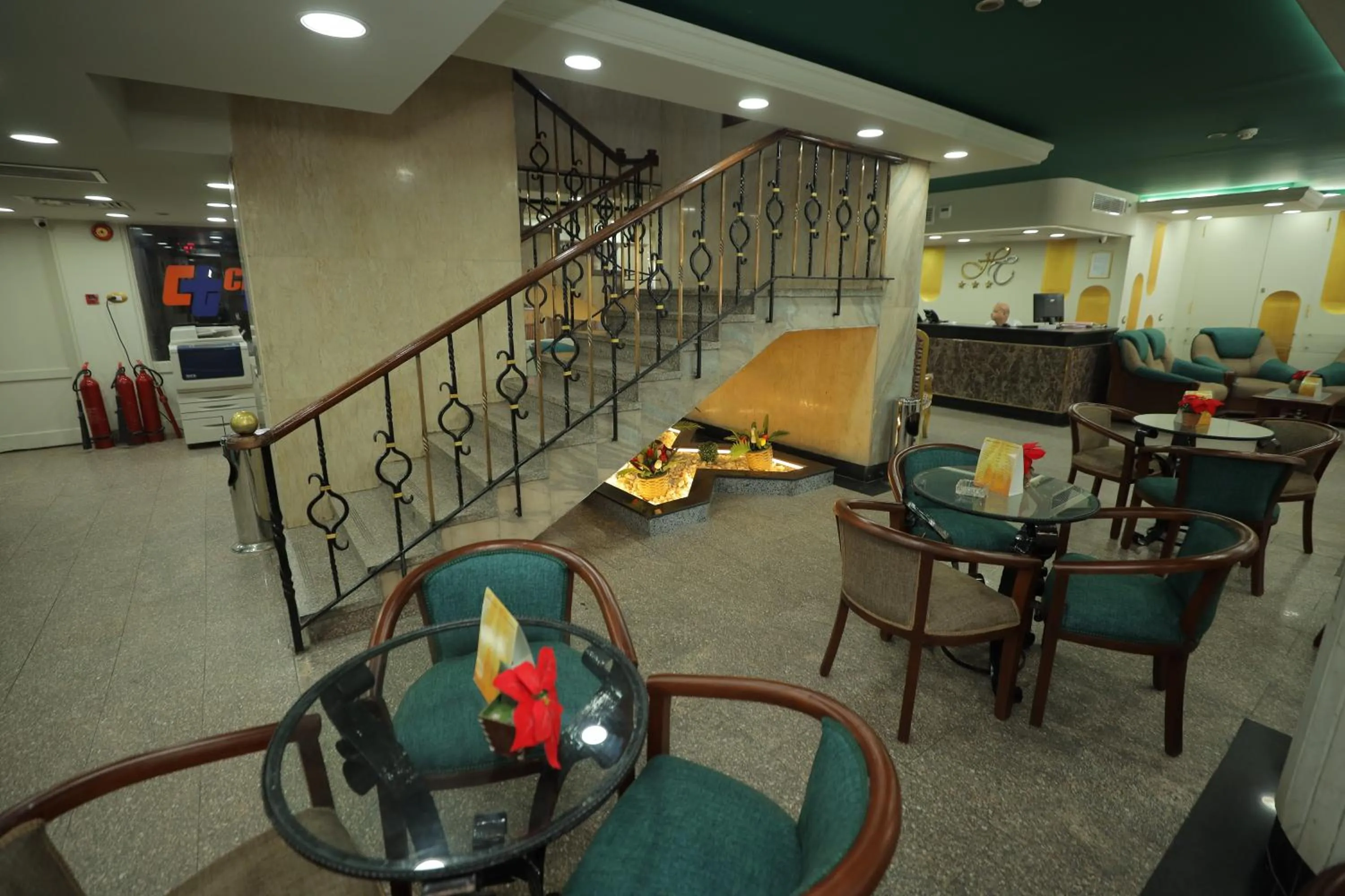Lobby or reception in Happy City Hotel