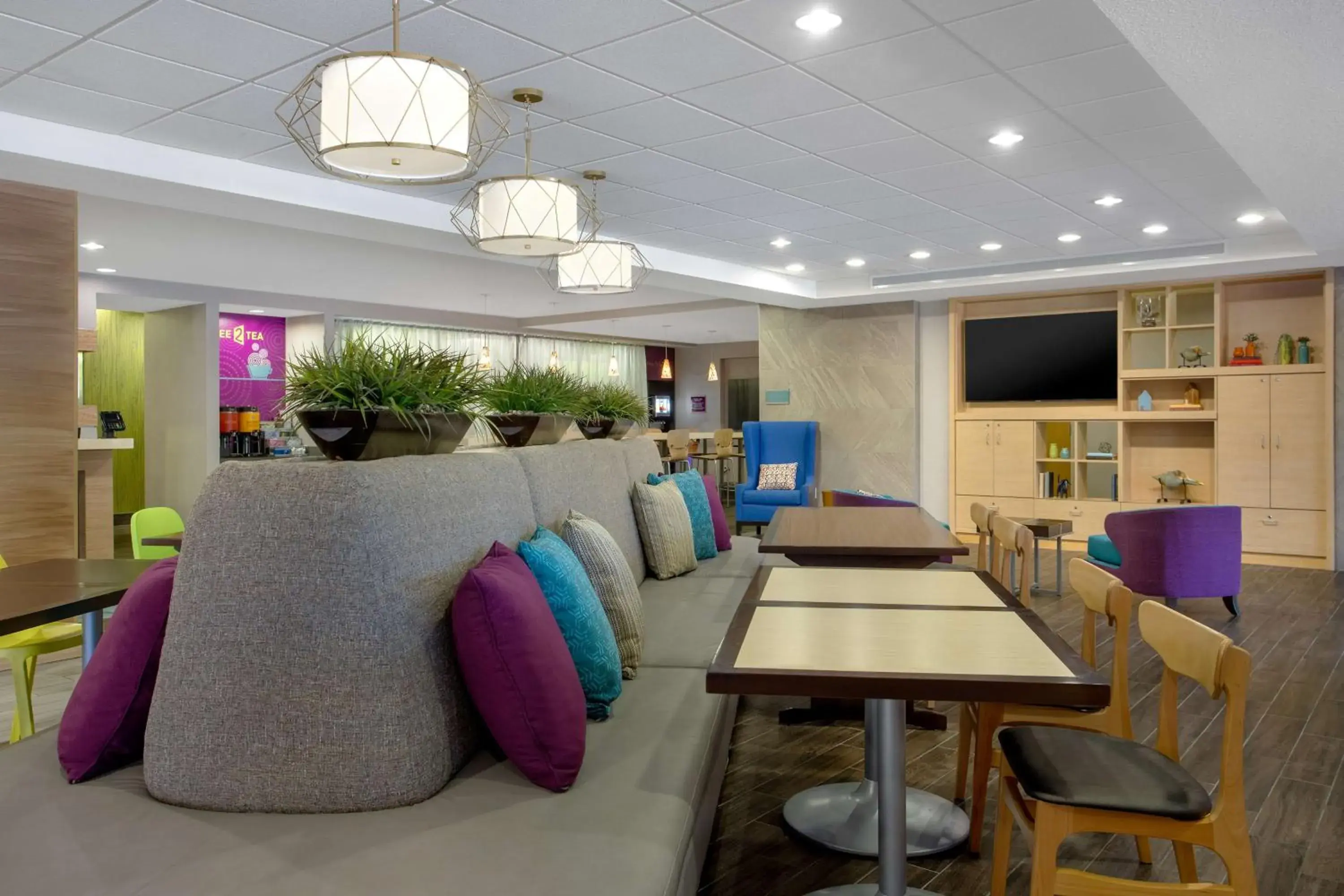 Lobby or reception in Home2 Suites By Hilton Gainesville Lobby or reception in Home2 Suites By Hilton Gainesville