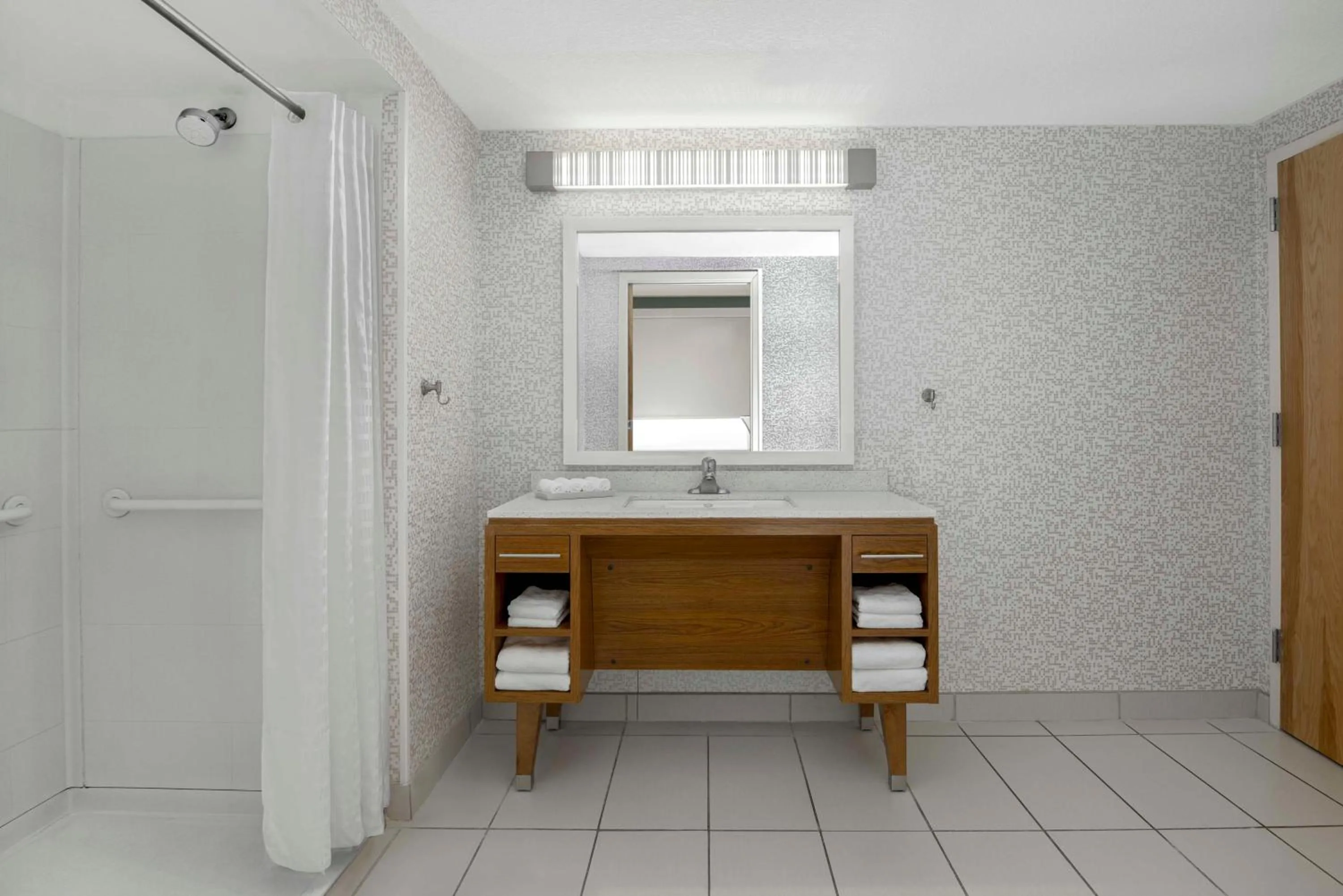 Bathroom in Home2 Suites By Hilton Gainesville