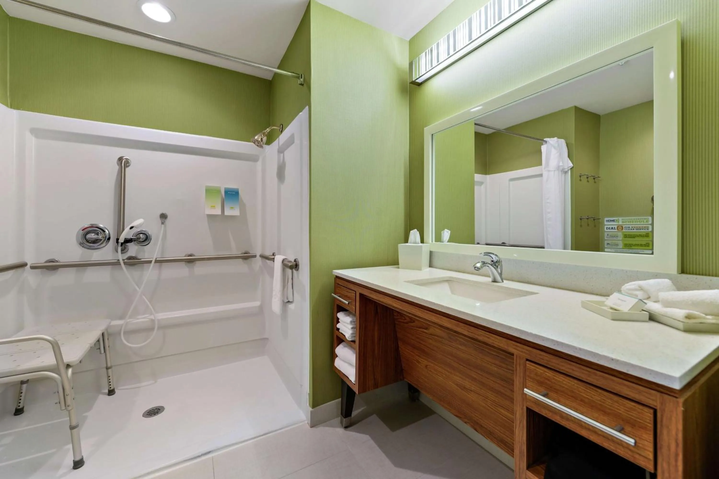 Bathroom in Home2 Suites by Hilton Gulfport I-10