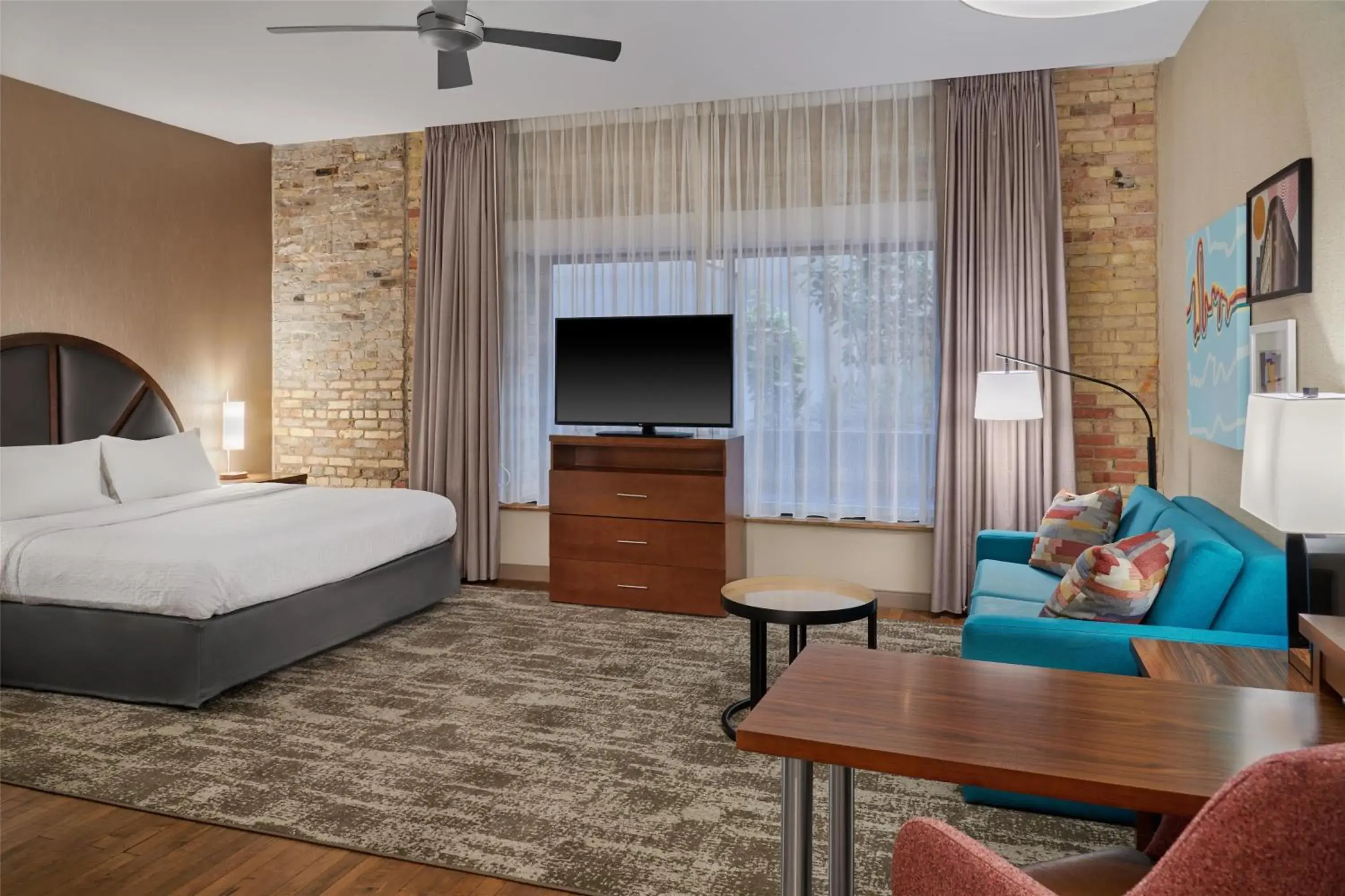 King Studio - Mobility and Hearing Access/Non-Smoking in Homewood Suites by Hilton Grand Rapids Downtown King Studio - Mobility and Hearing Access/Non-Smoking in Homewood Suites by Hilton Grand Rapids Downtown