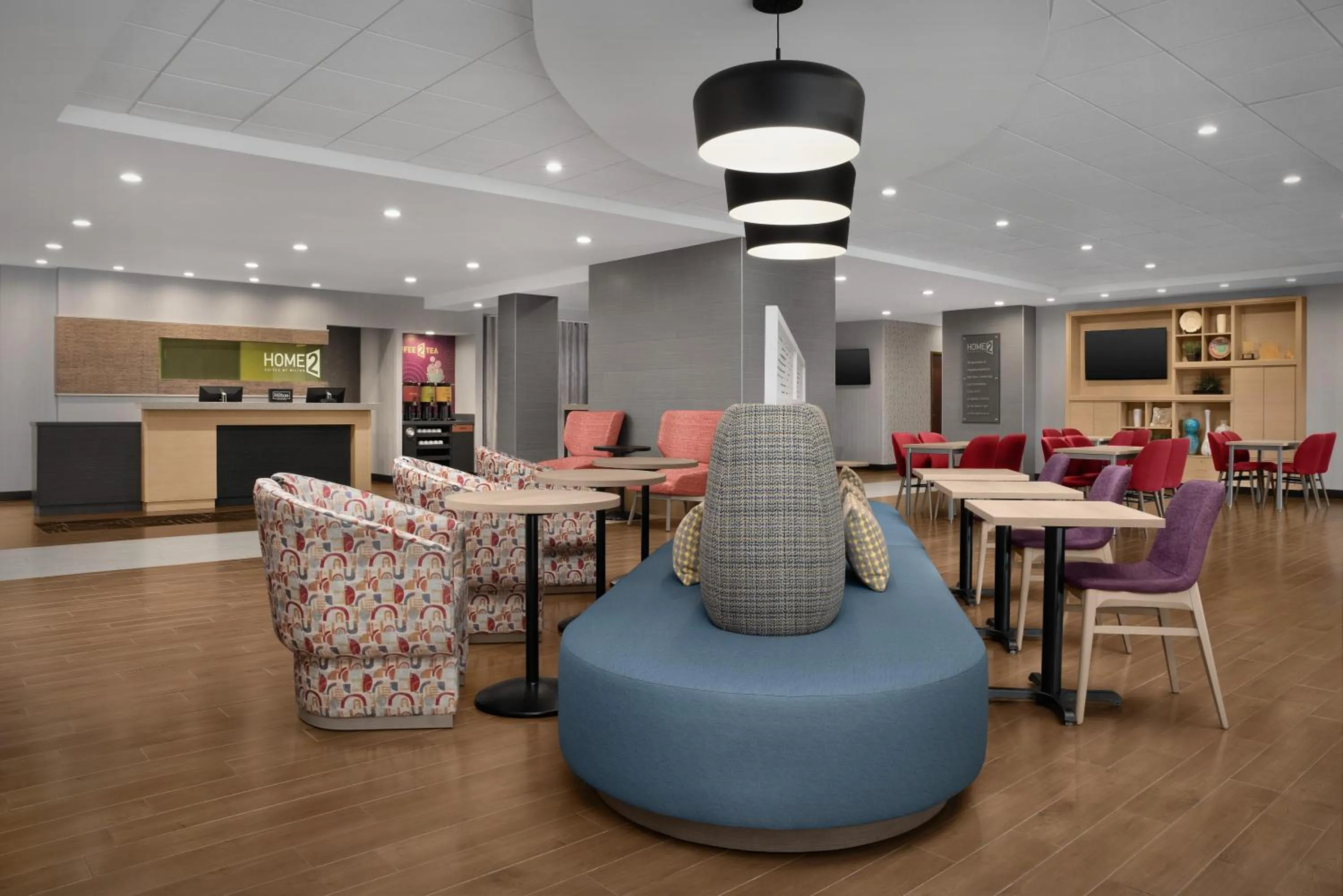 Lobby or reception in Home2 Suites by Hilton Lake City