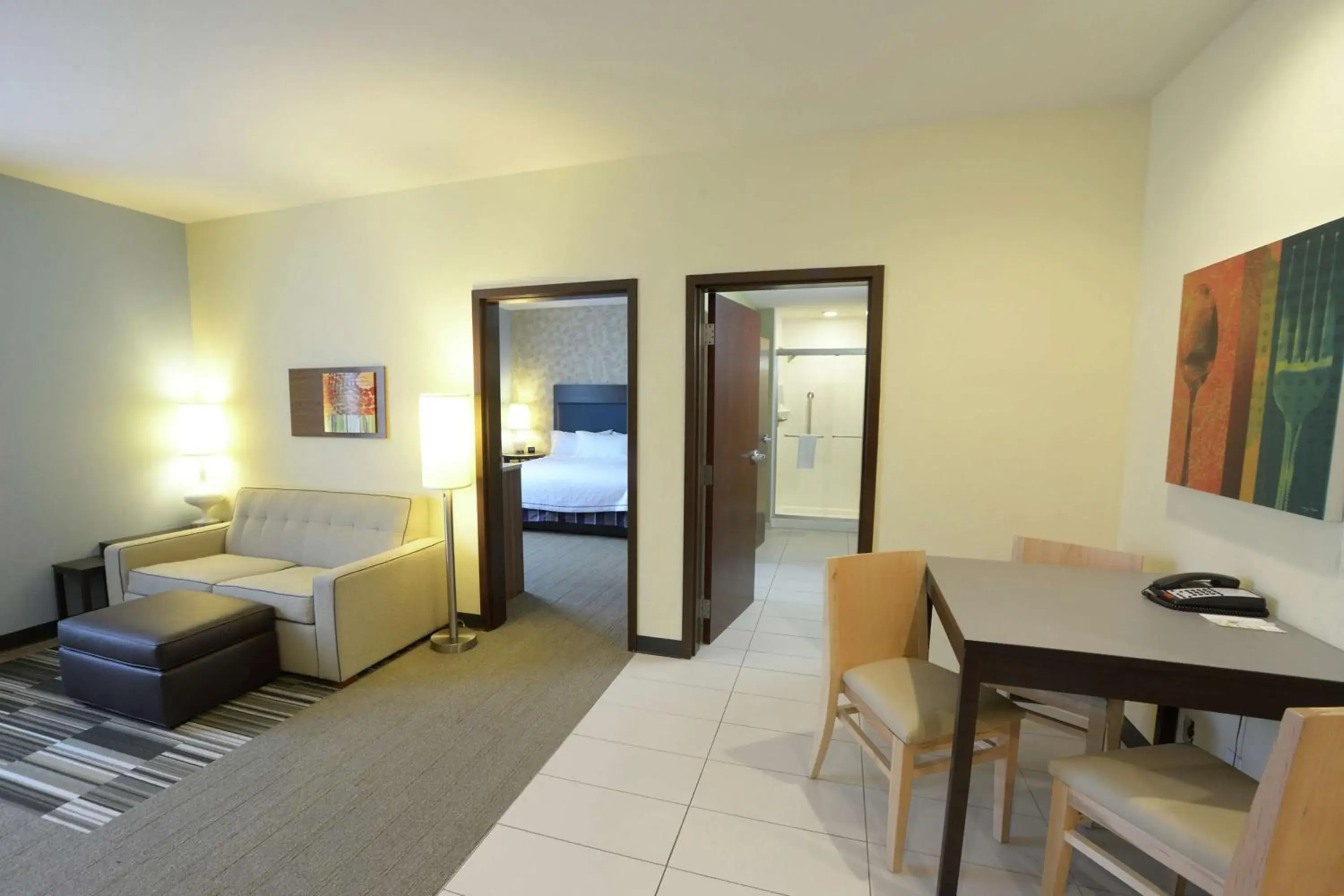 Bedroom, Bed in Home2 Suites by Hilton Edmond Bedroom, Bed in Home2 Suites by Hilton Edmond