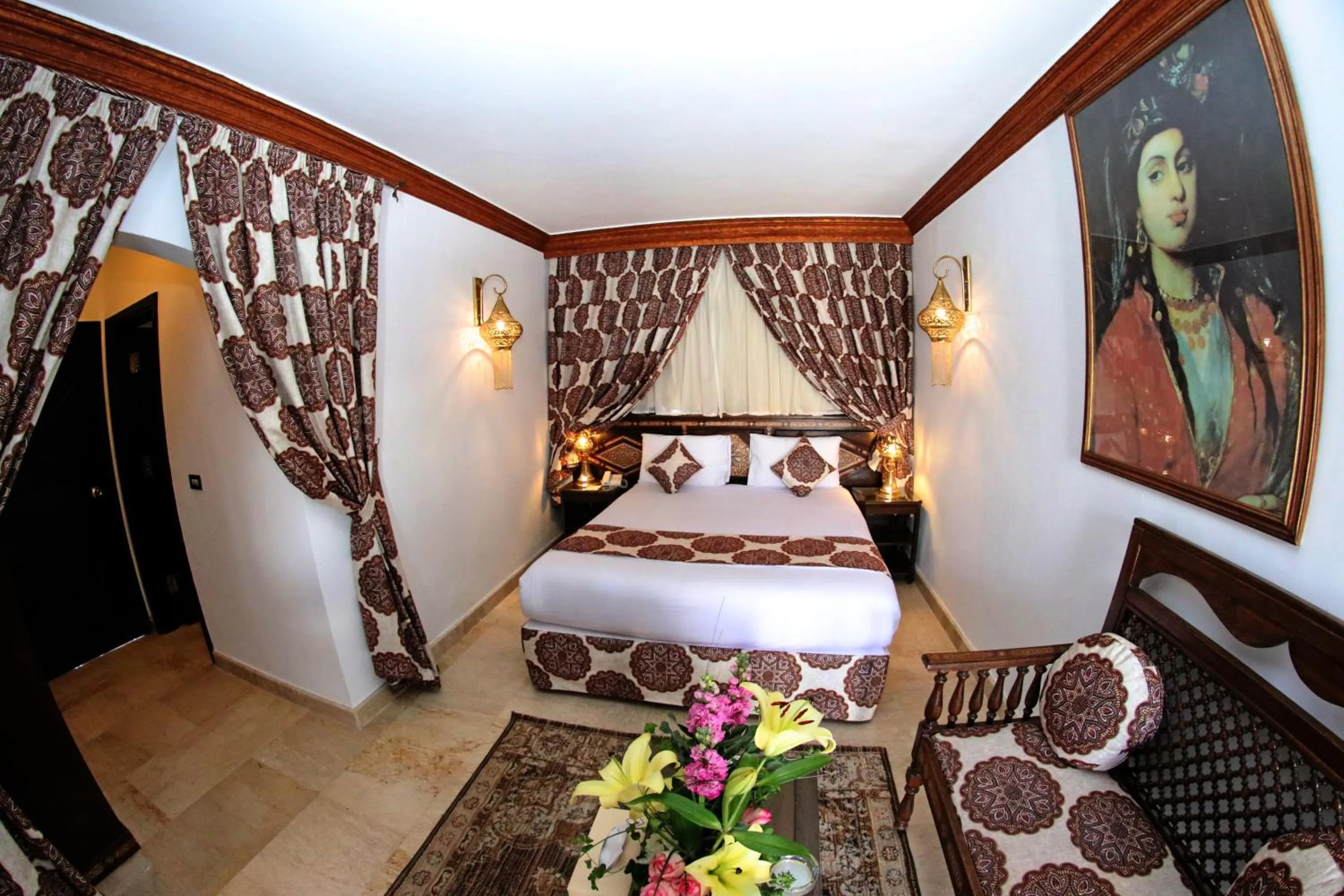 Bed in Oriental Rivoli Hotel & Spa