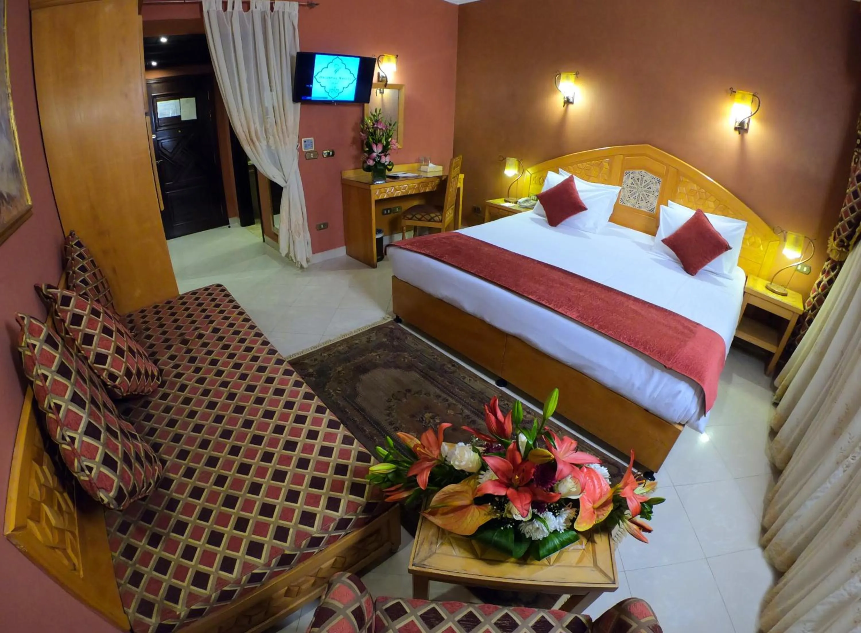 Bed in Oriental Rivoli Hotel & Spa