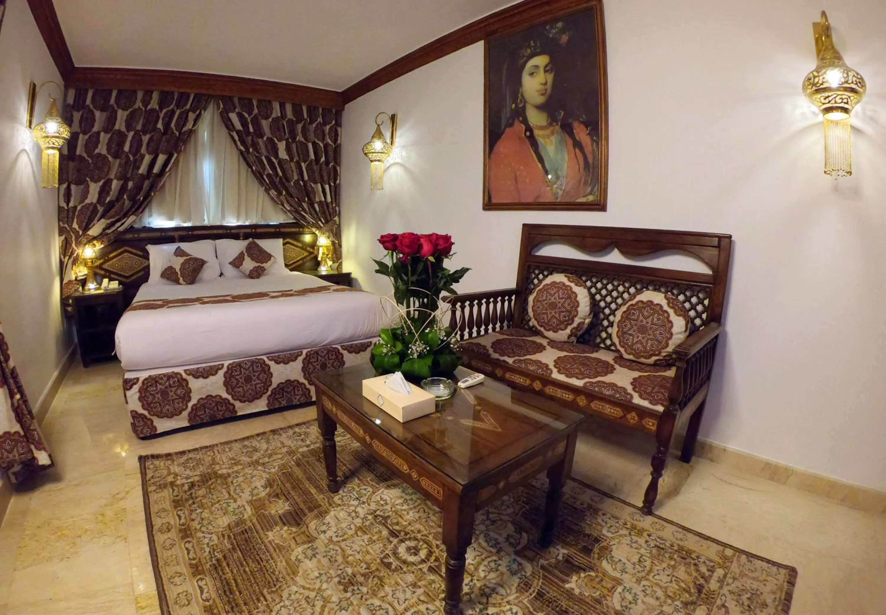 Bed in Oriental Rivoli Hotel & Spa