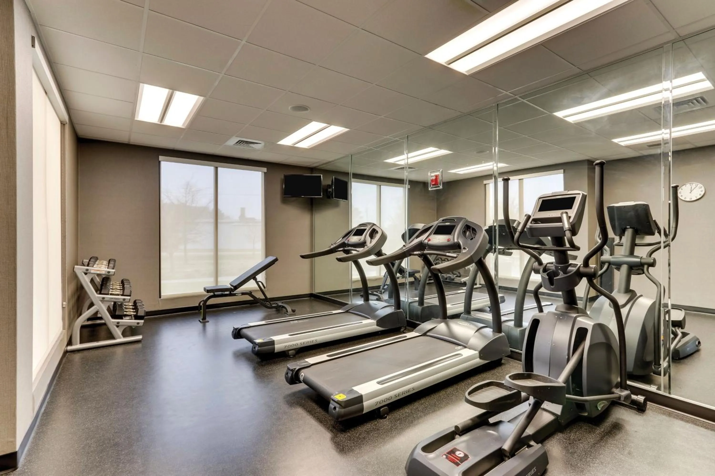 Fitness centre/facilities in Fairfield Inn & Suites by Marriott Dunn I-95