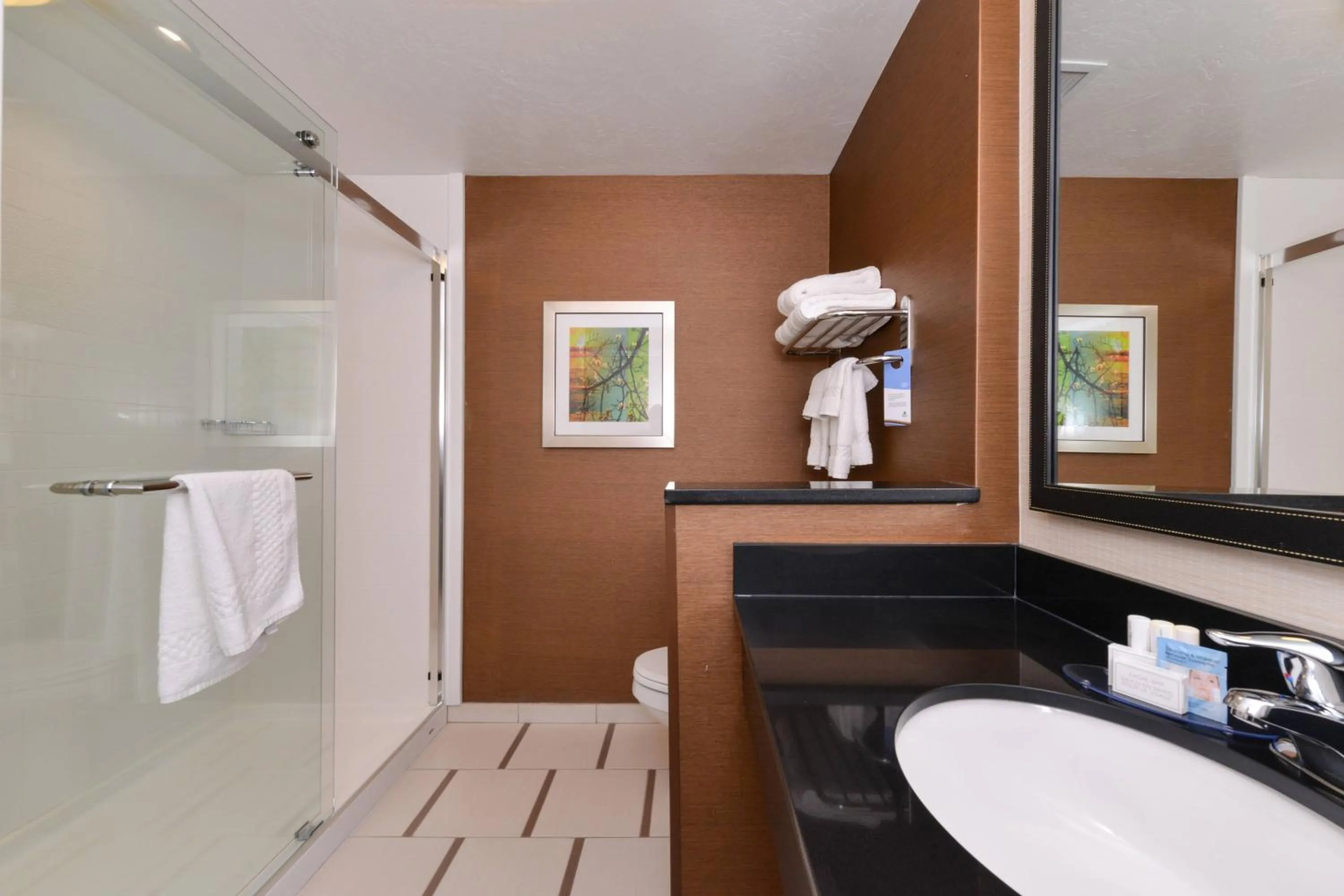 Bathroom in Fairfield Inn & Suites by Marriott Gallup