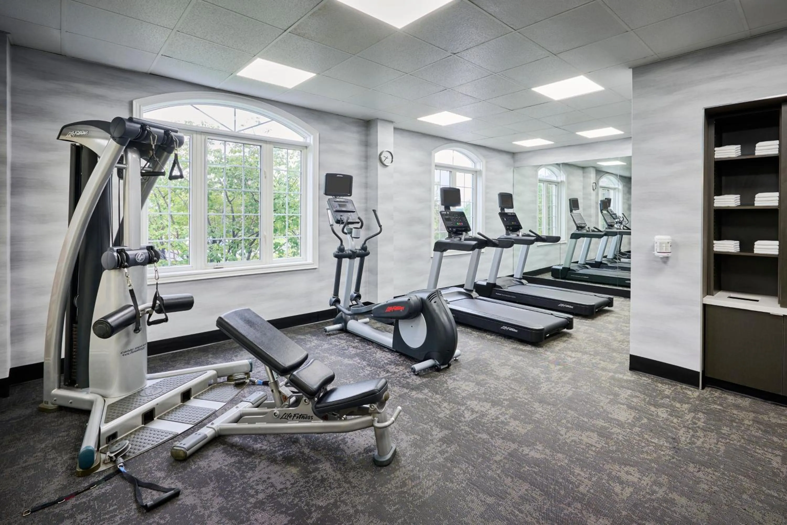 Fitness centre/facilities in Fairfield Inn & Suites by Marriott Ottawa Kanata