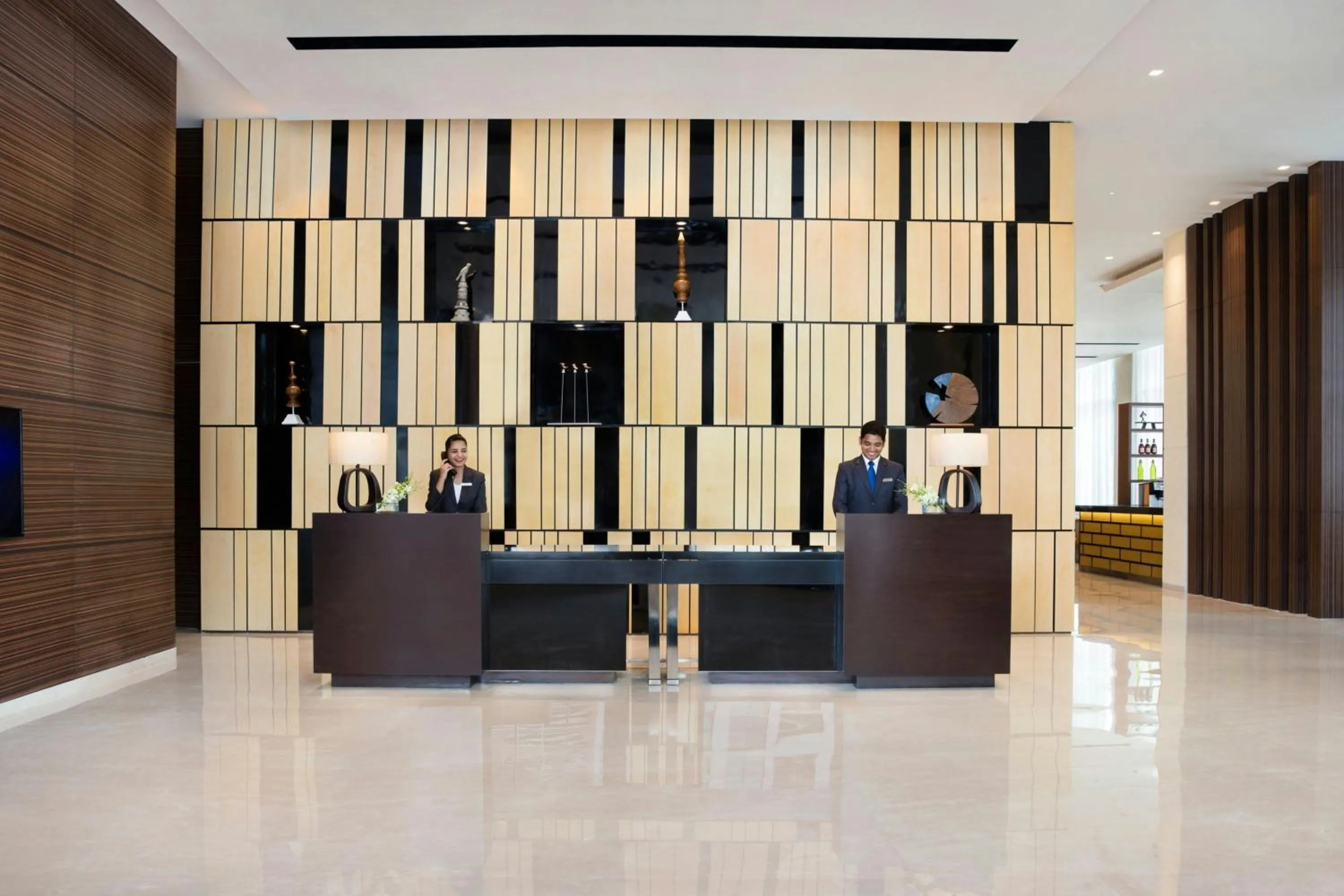 Lobby or reception in Fairfield by Marriott Bengaluru Outer Ring Road