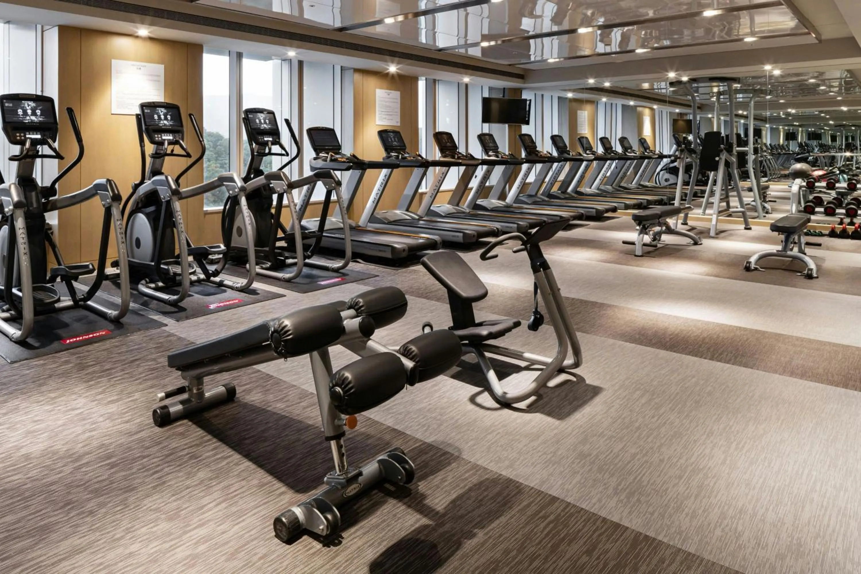 Fitness centre/facilities in Courtyard by Marriott Taipei