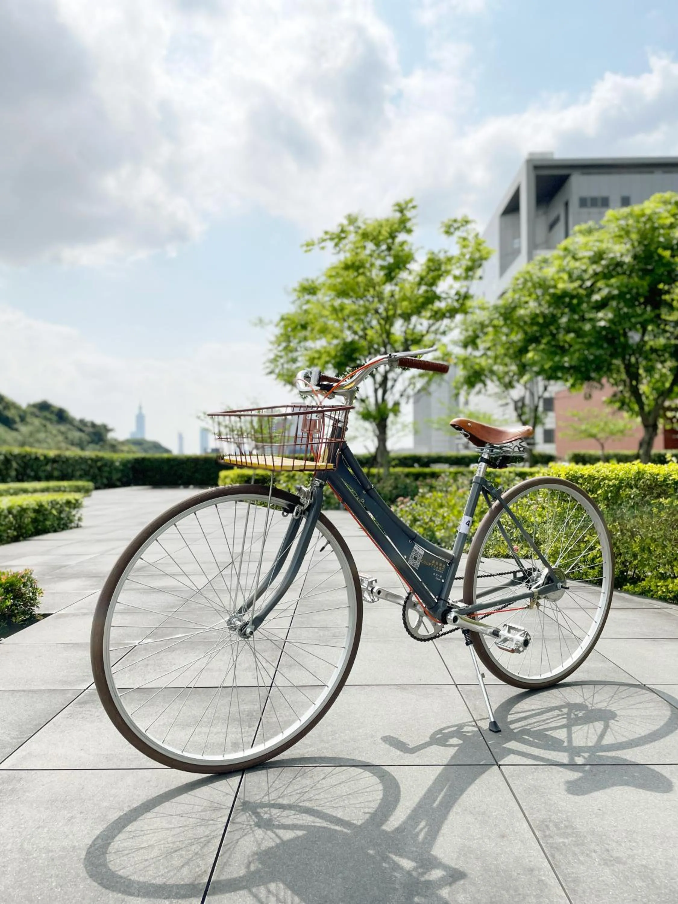 Cycling in Courtyard by Marriott Taipei