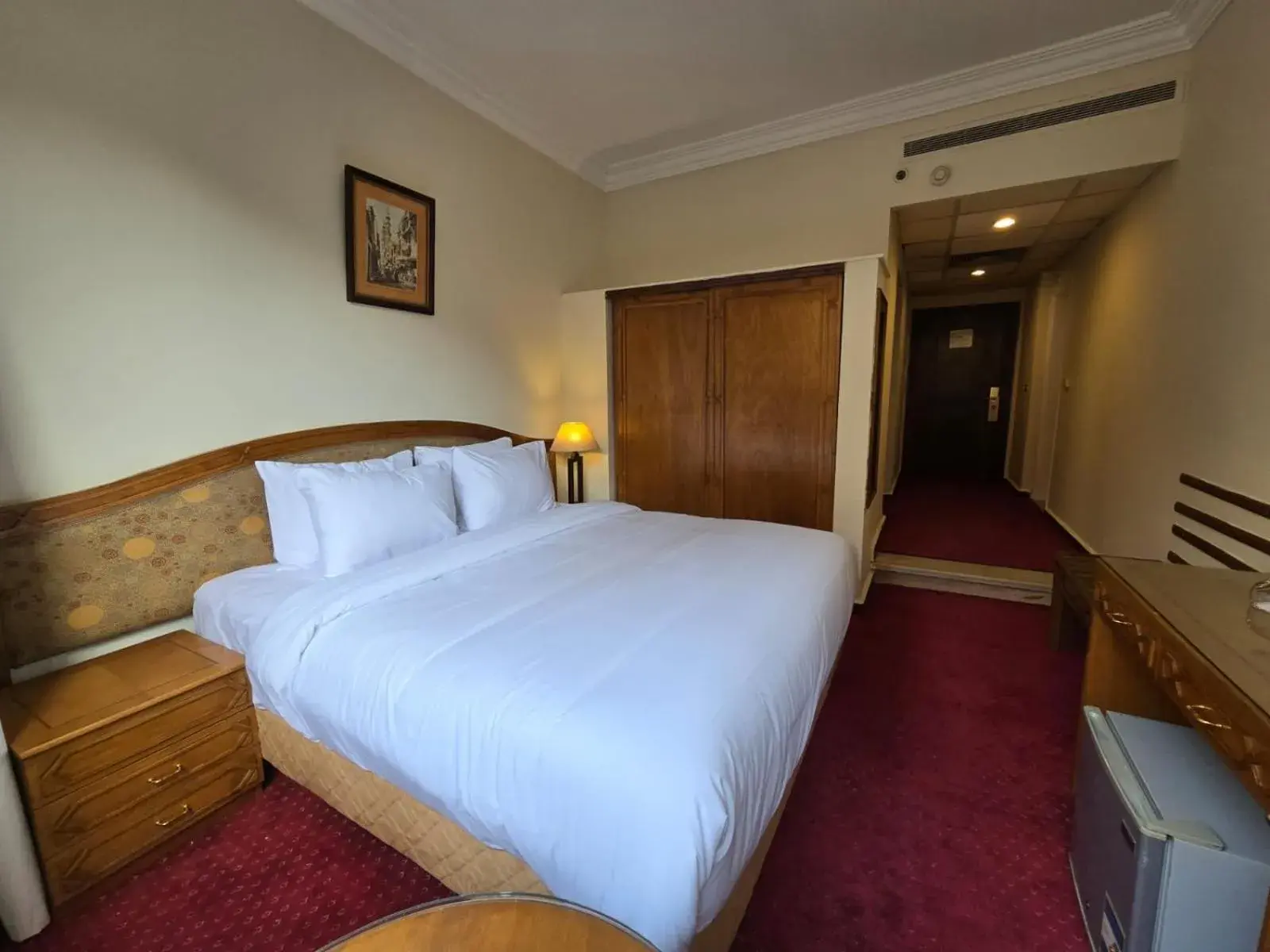 Bed in Om Kolthoom Hotel