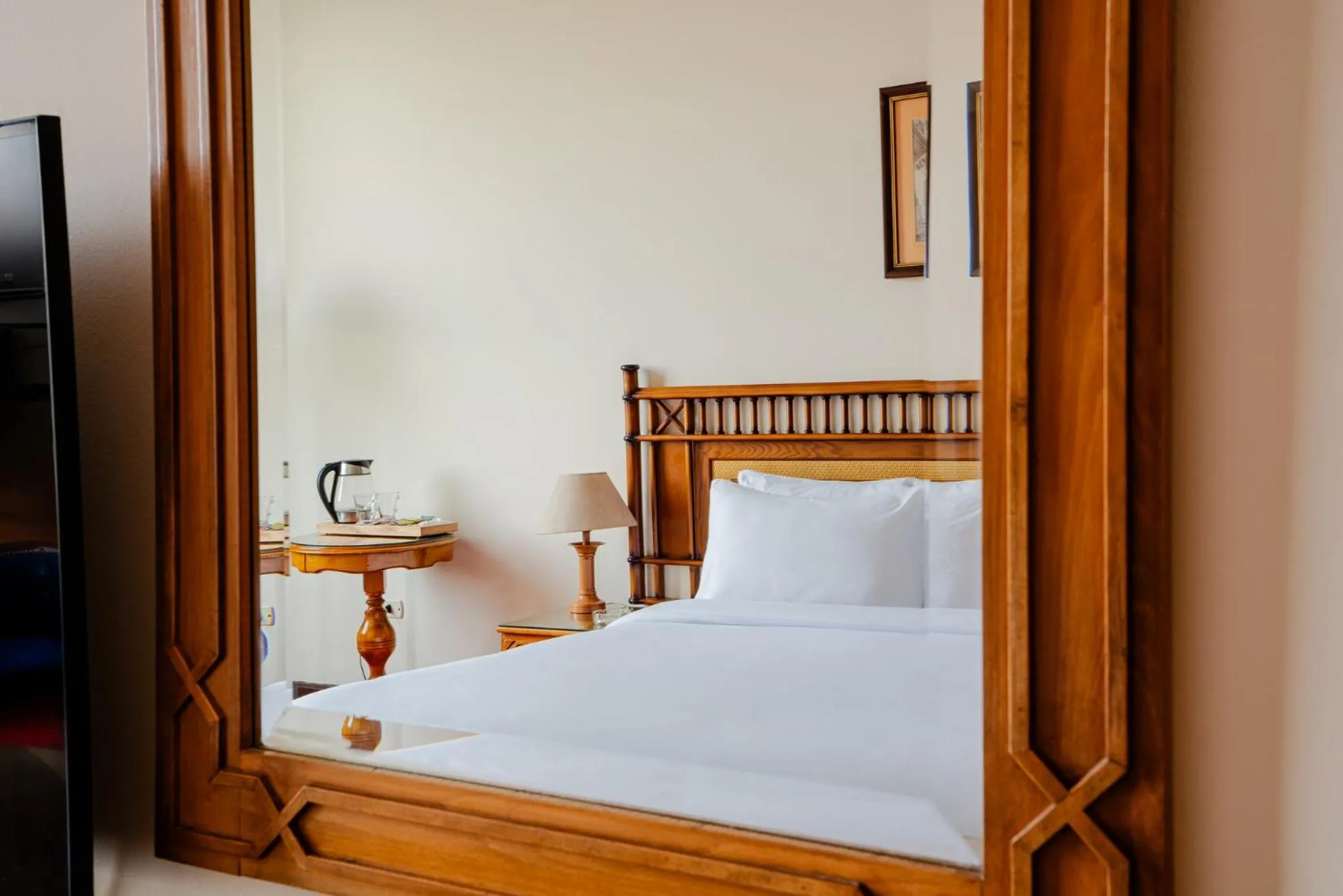 Bed in Om Kolthoom Hotel