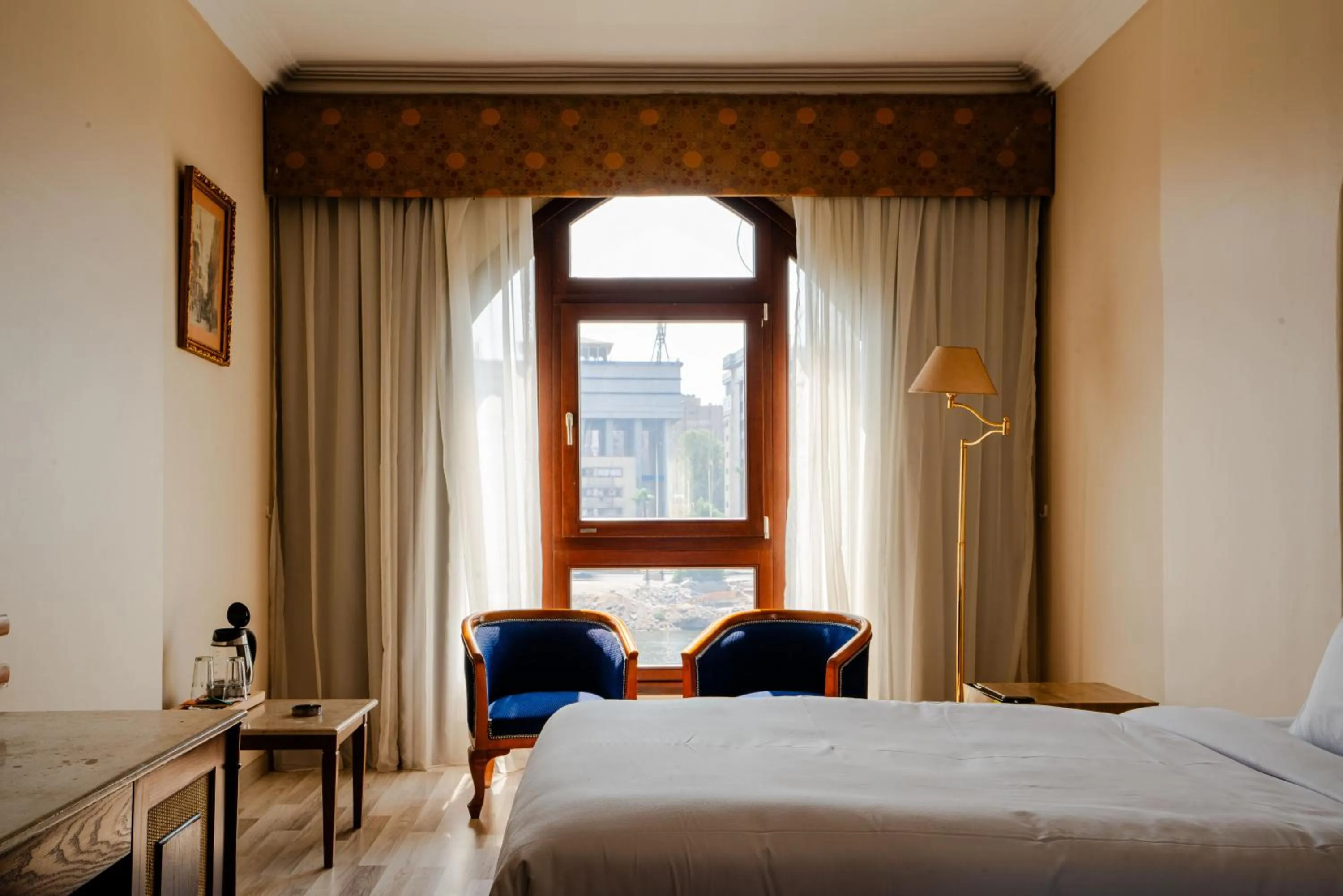 Bed in Om Kolthoom Hotel