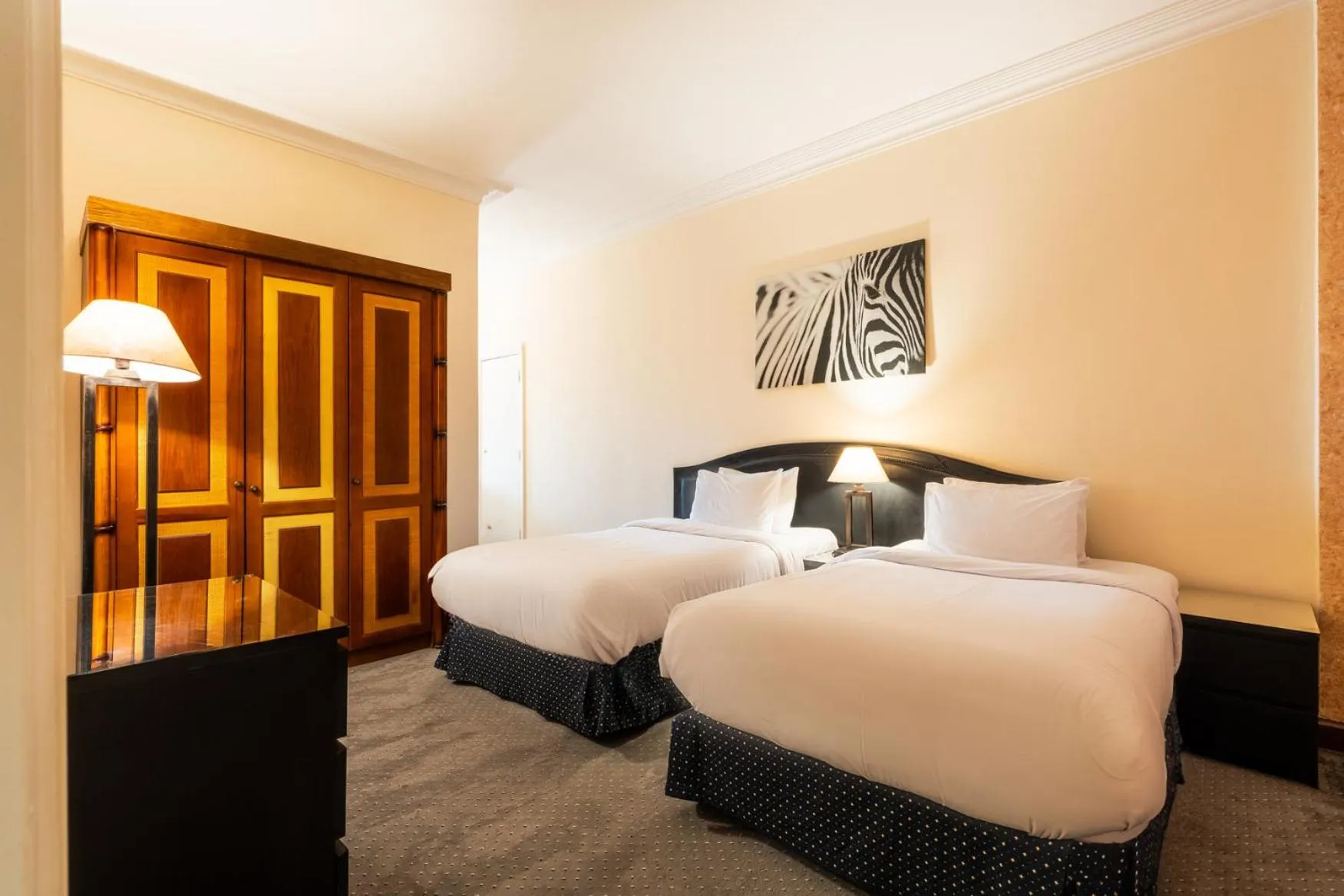 Bed in Om Kolthoom Hotel