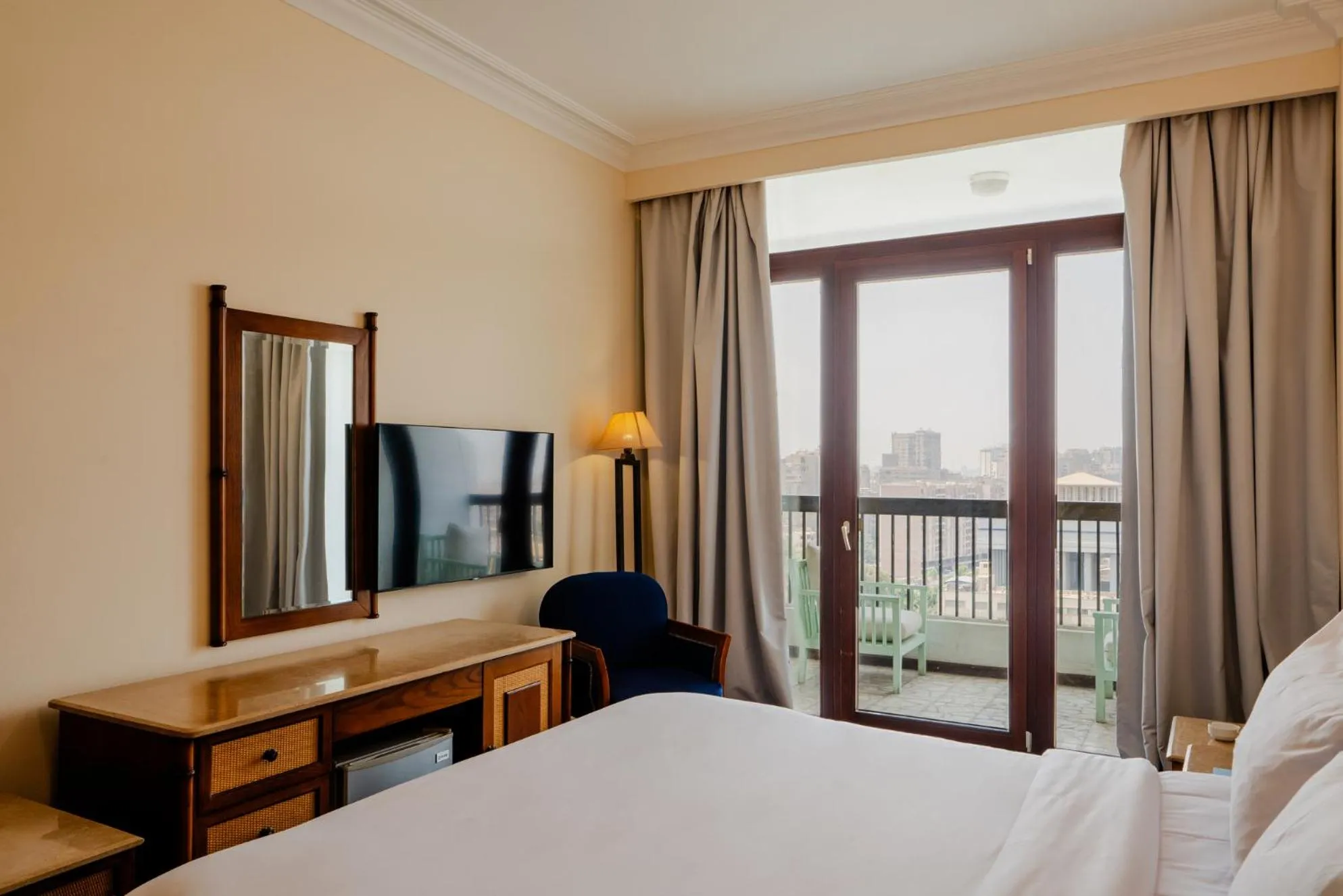 Bed in Om Kolthoom Hotel