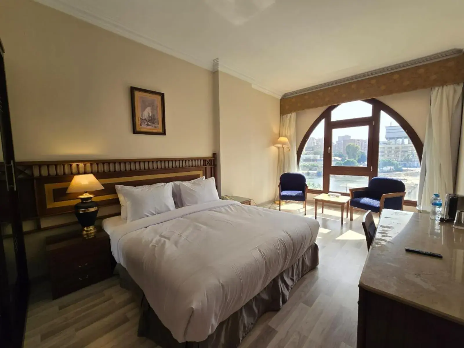 Bed in Om Kolthoom Hotel