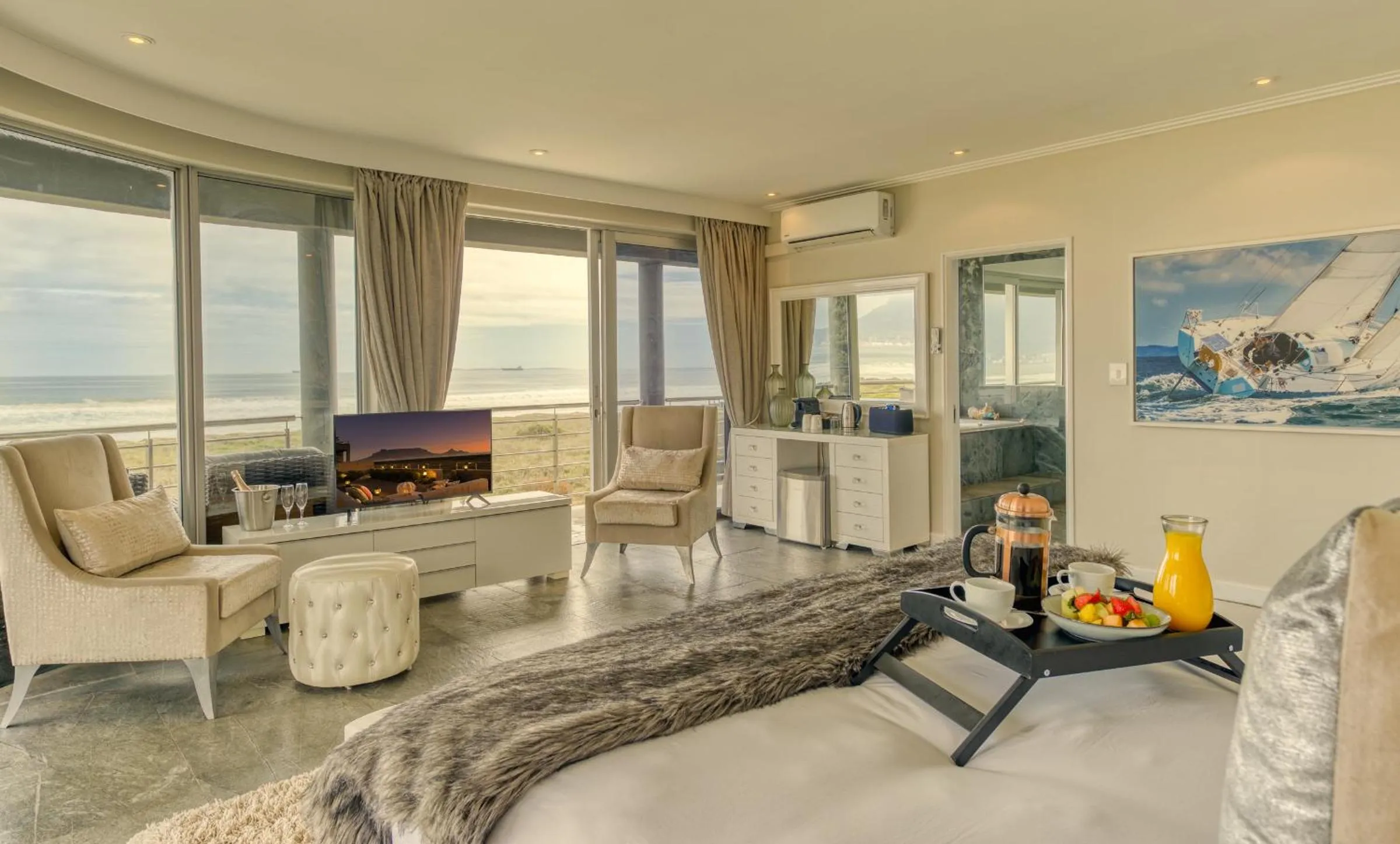 Living room in Atlantic Palms