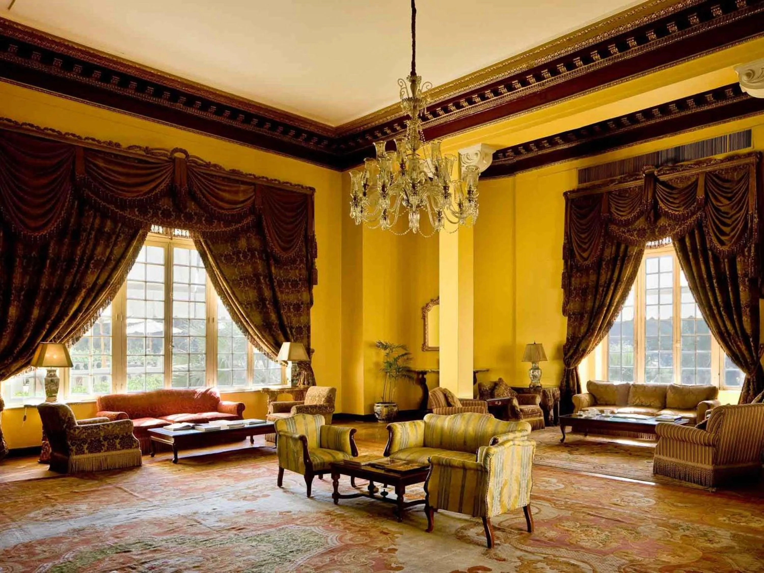 Lounge or bar in Sofitel Winter Palace Luxor