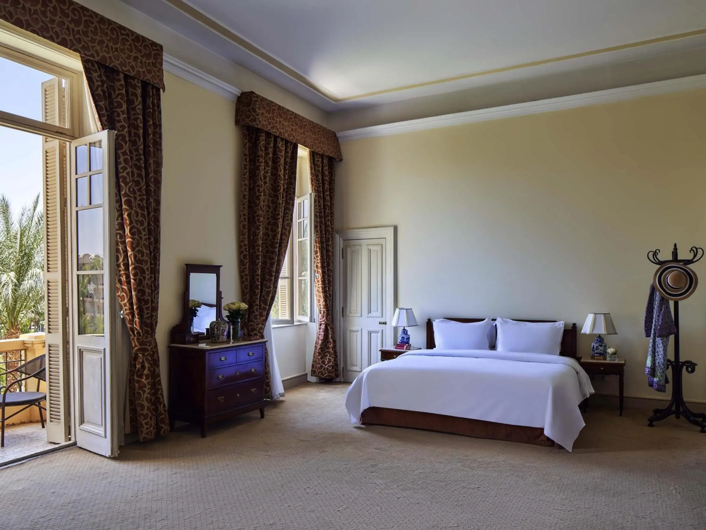 Bedroom, Bed in Sofitel Winter Palace Luxor Bedroom, Bed in Sofitel Winter Palace Luxor