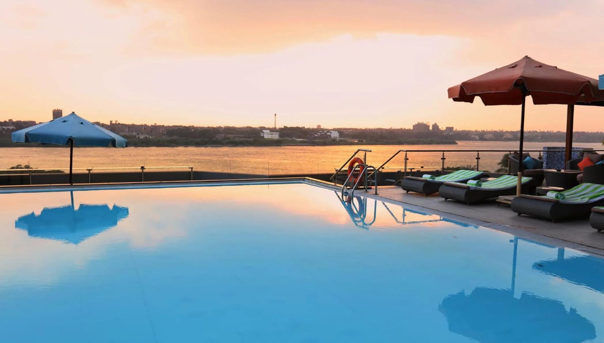 Swimming pool in Holiday Inn Cairo Maadi by IHG