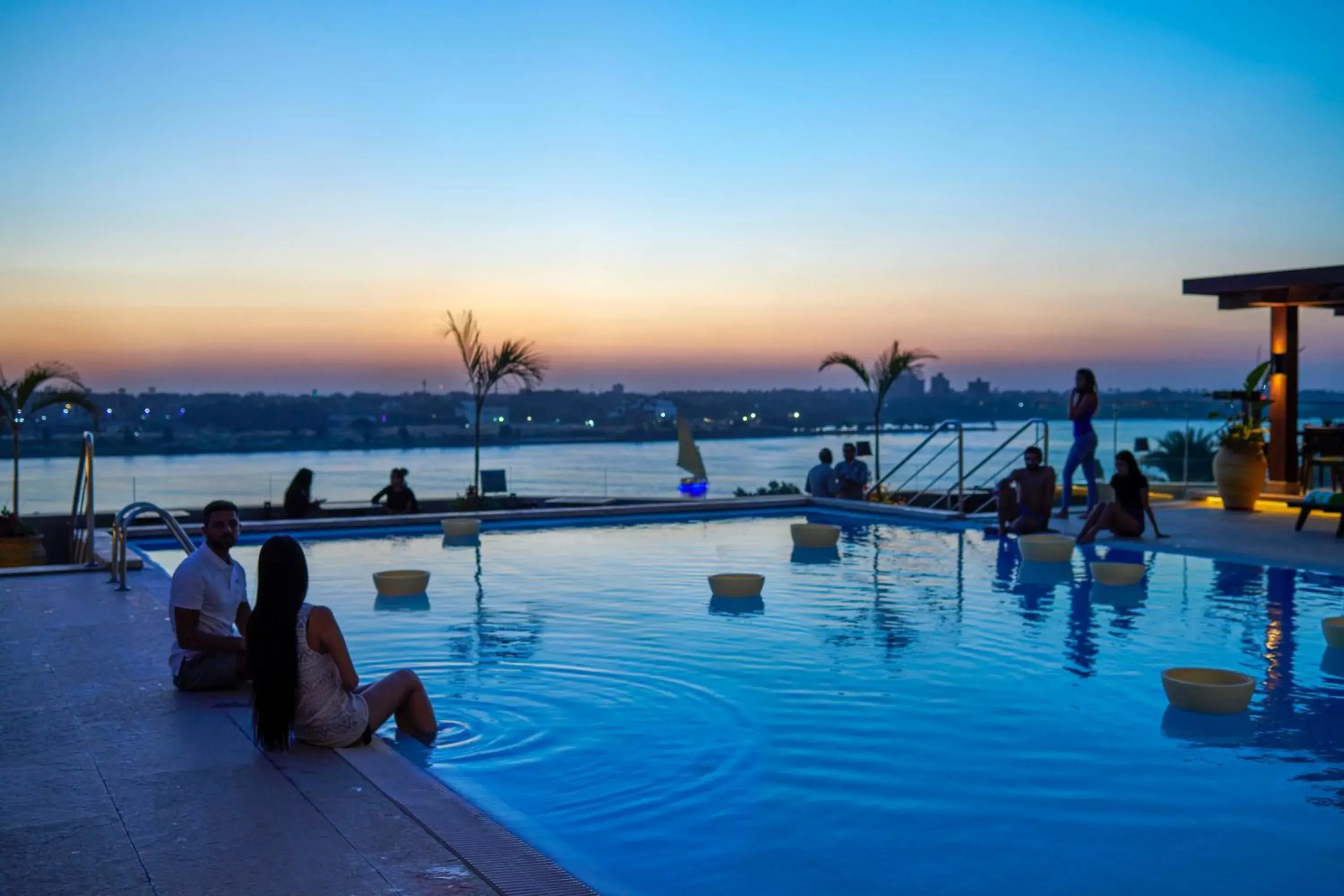 Swimming Pool in Holiday Inn Cairo Maadi, an IHG Hotel