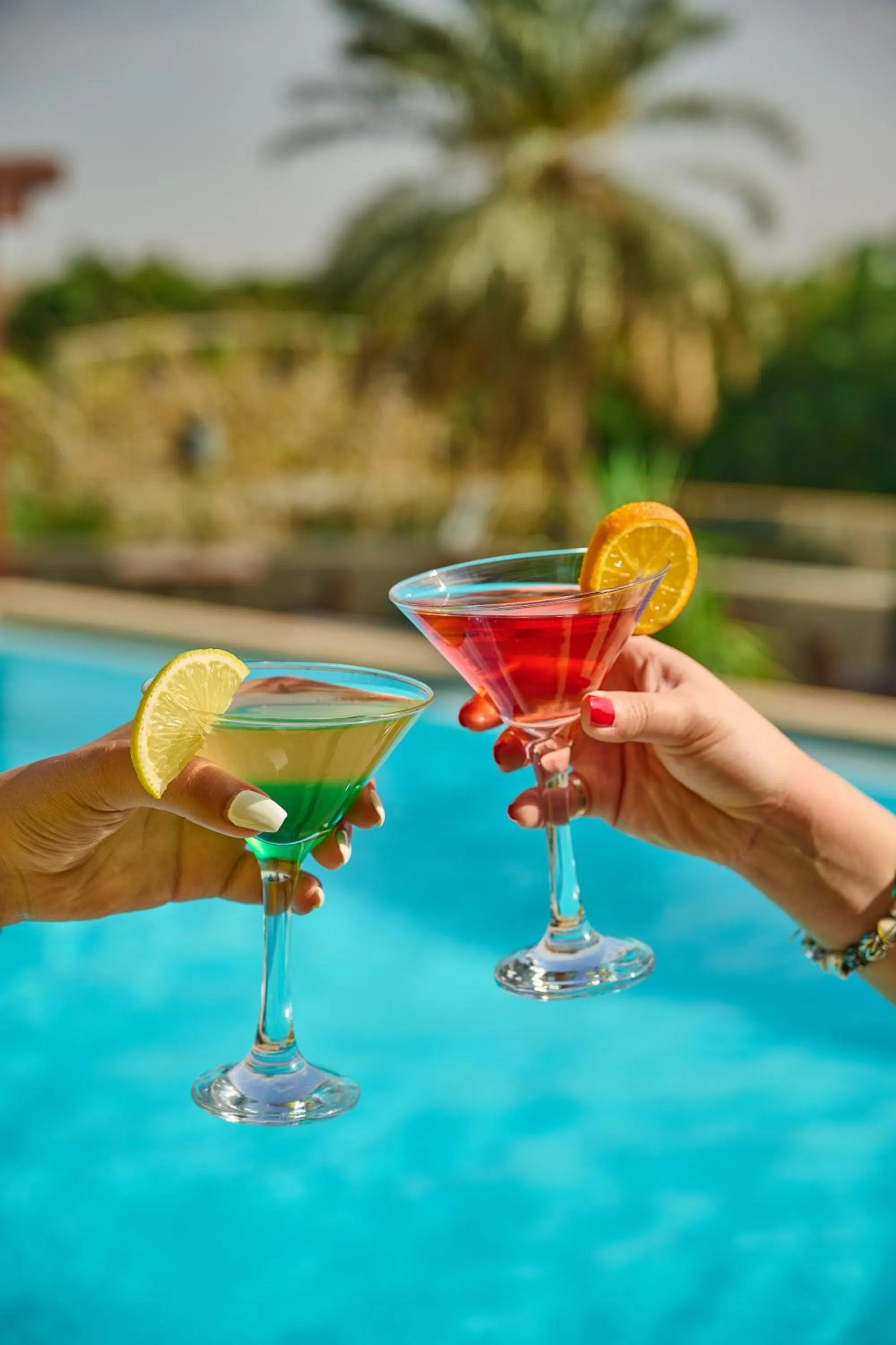 Swimming pool in Holiday Inn Cairo Maadi by IHG