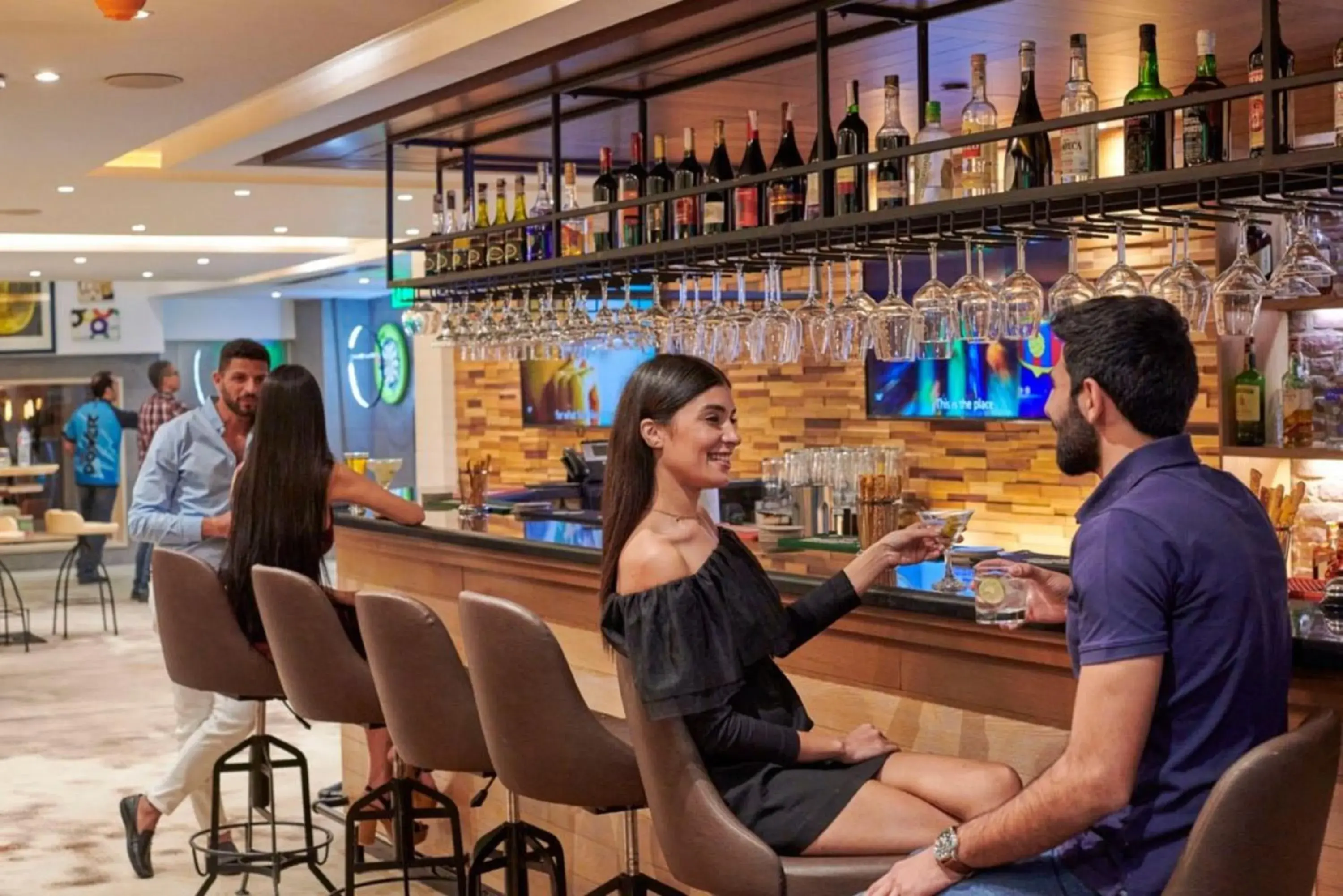 Lounge or bar in Holiday Inn Cairo Maadi, an IHG Hotel