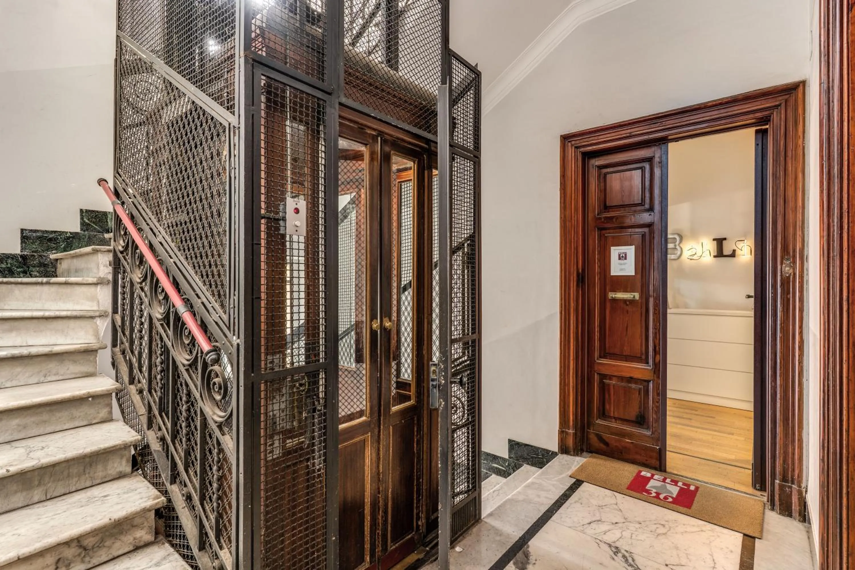 View (from property/room) in Belli36rooms near Spanish step and Vatican City