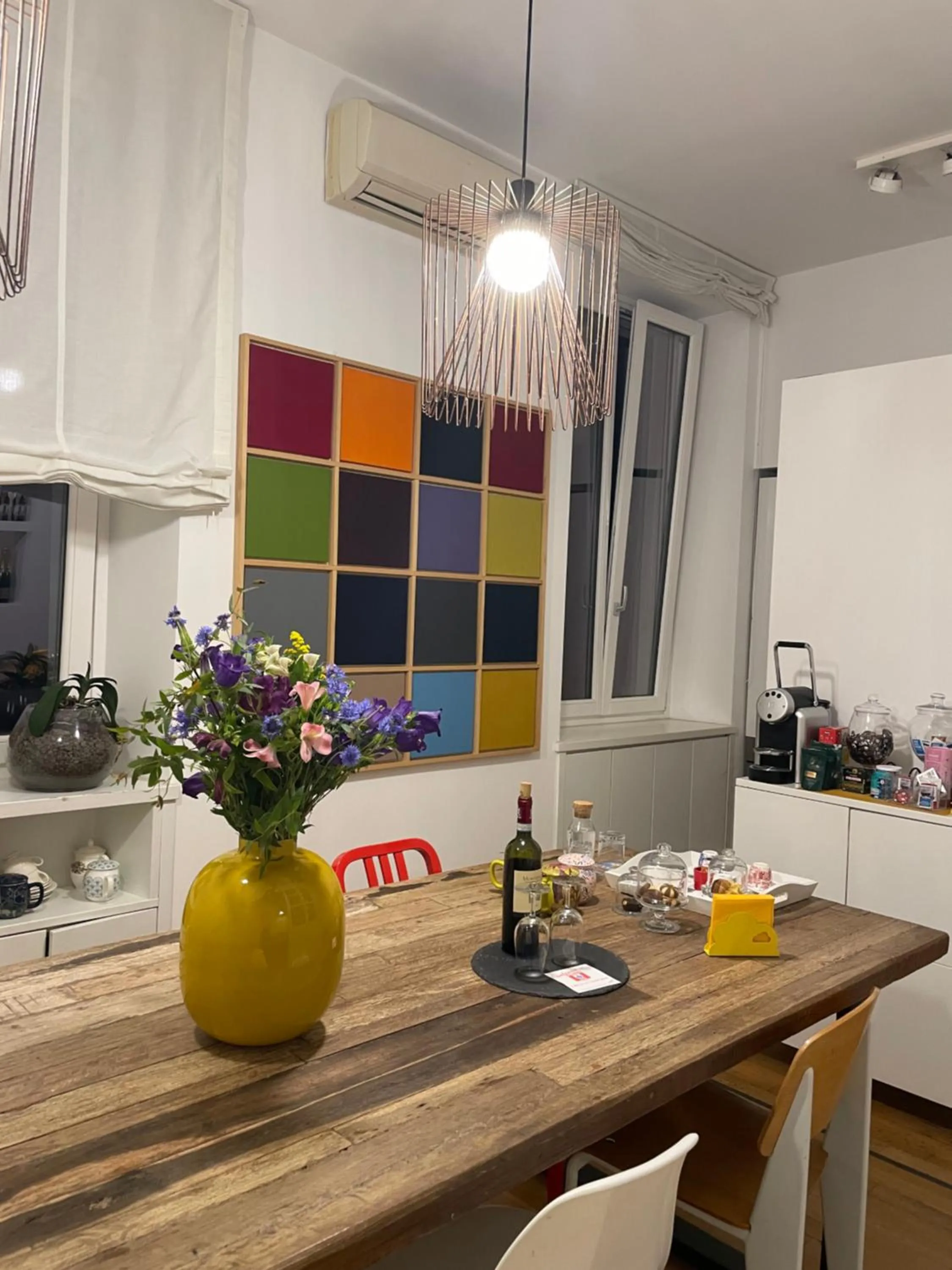 Dining area in Belli36rooms near Spanish step and Vatican City