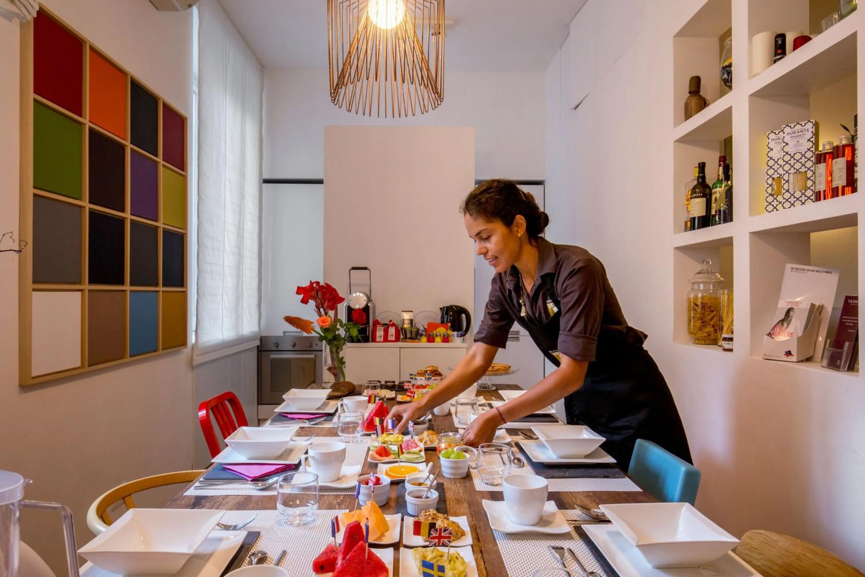 Food and drinks in Belli36rooms near Spanish step and Vatican City