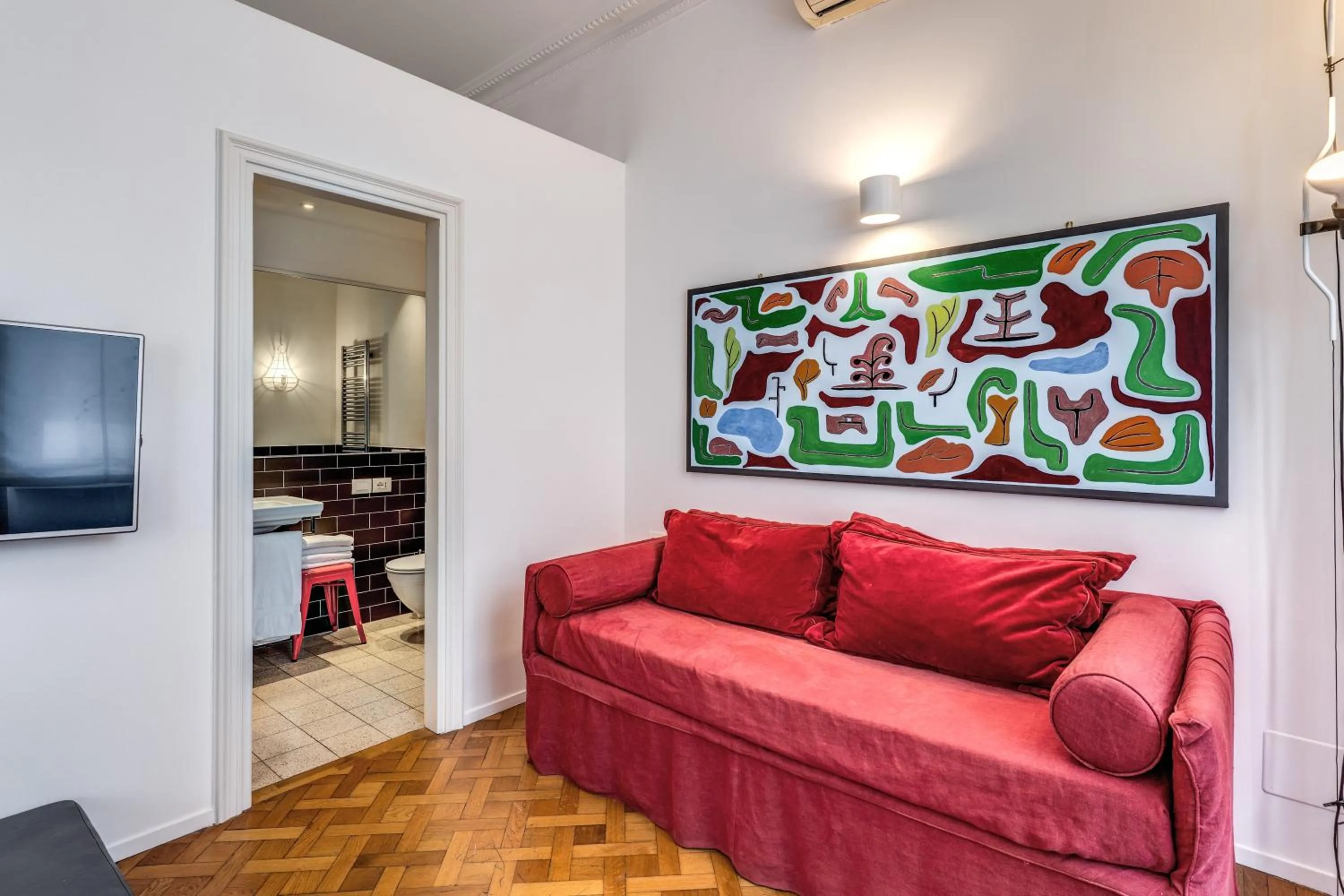 View (from property/room) in Belli36rooms near Spanish step and Vatican City