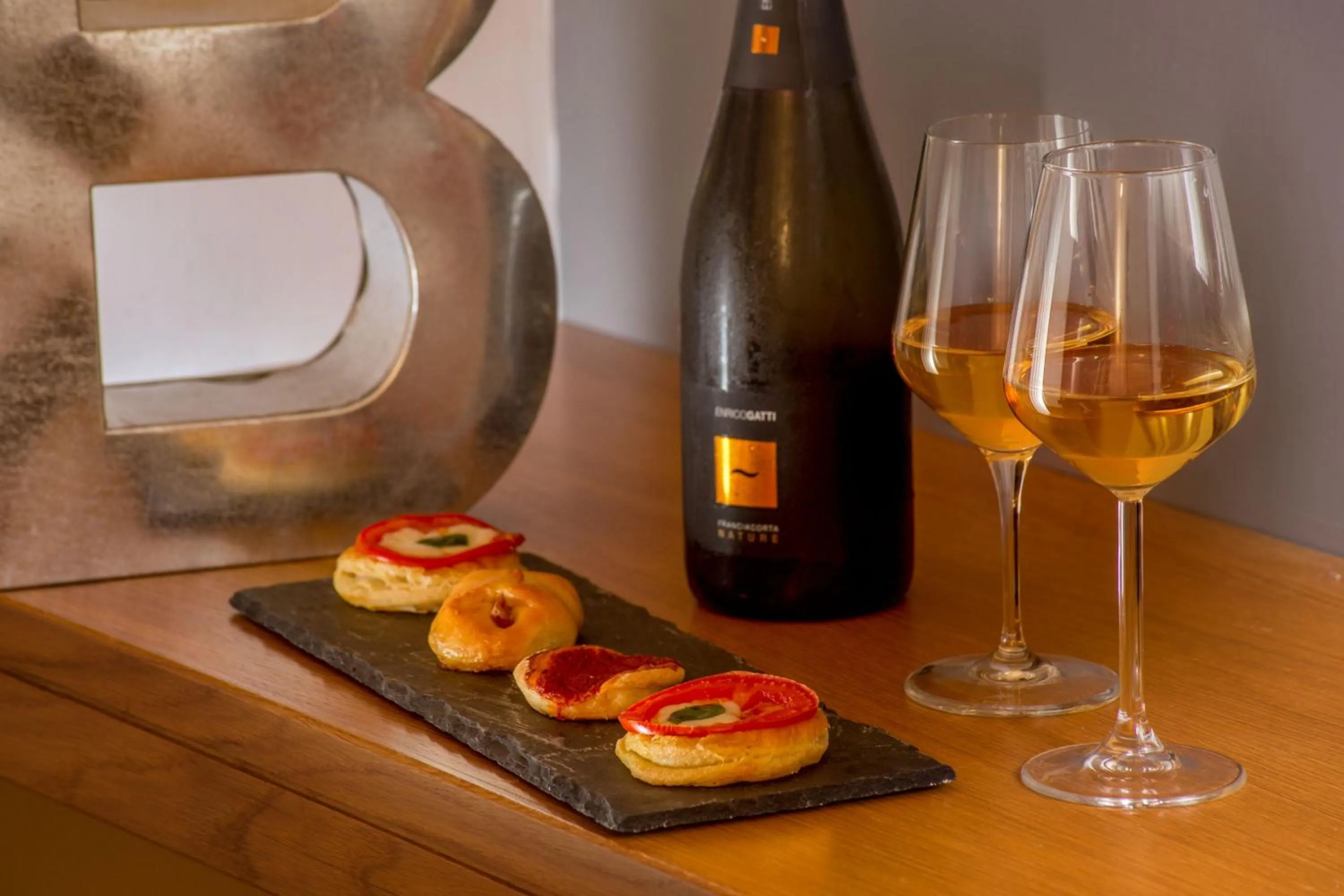 Food and drinks in Belli36rooms near Spanish step and Vatican City