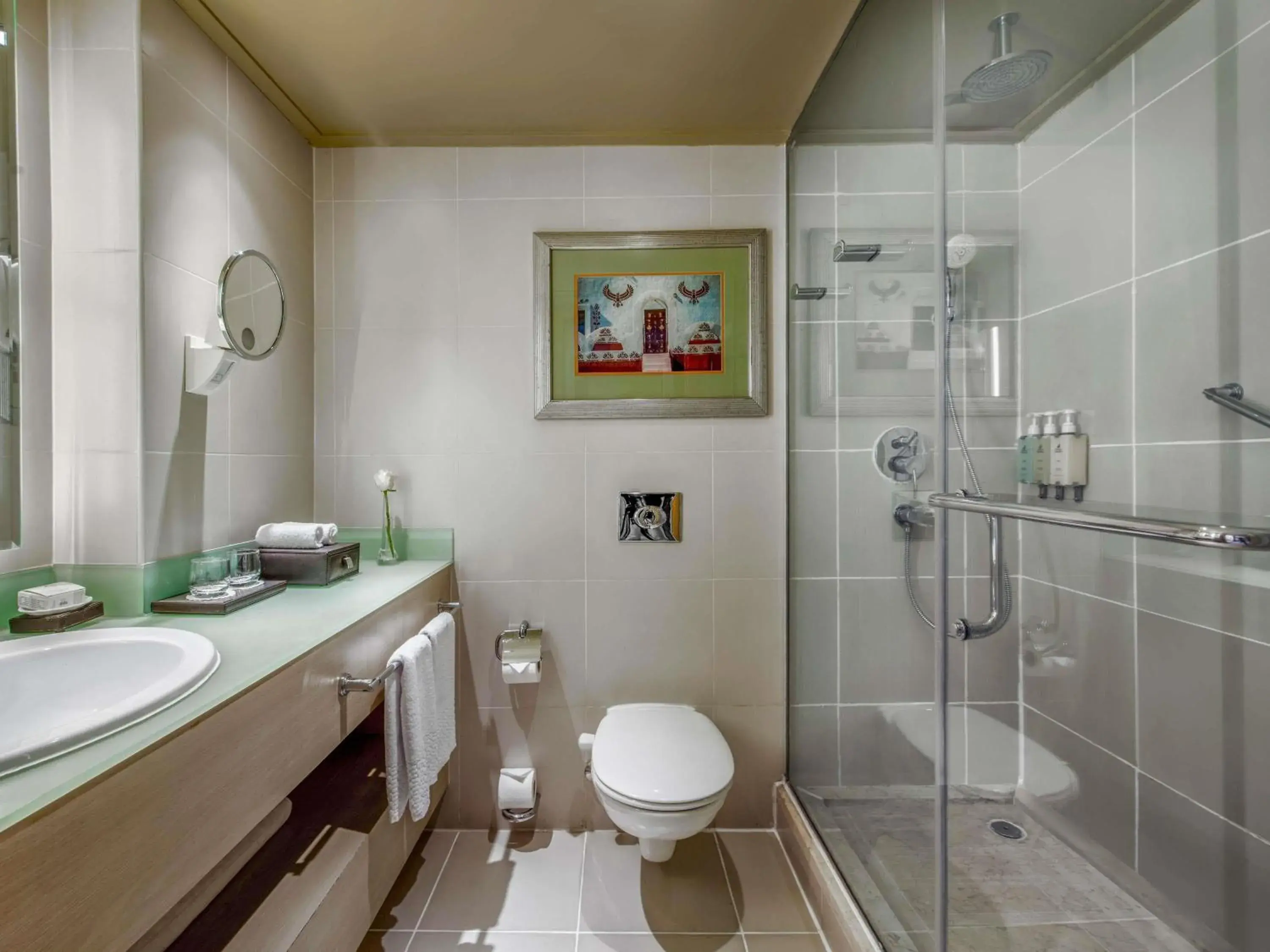 Bedroom in Sofitel Cairo Nile El Gezirah Bedroom in Sofitel Cairo Nile El Gezirah