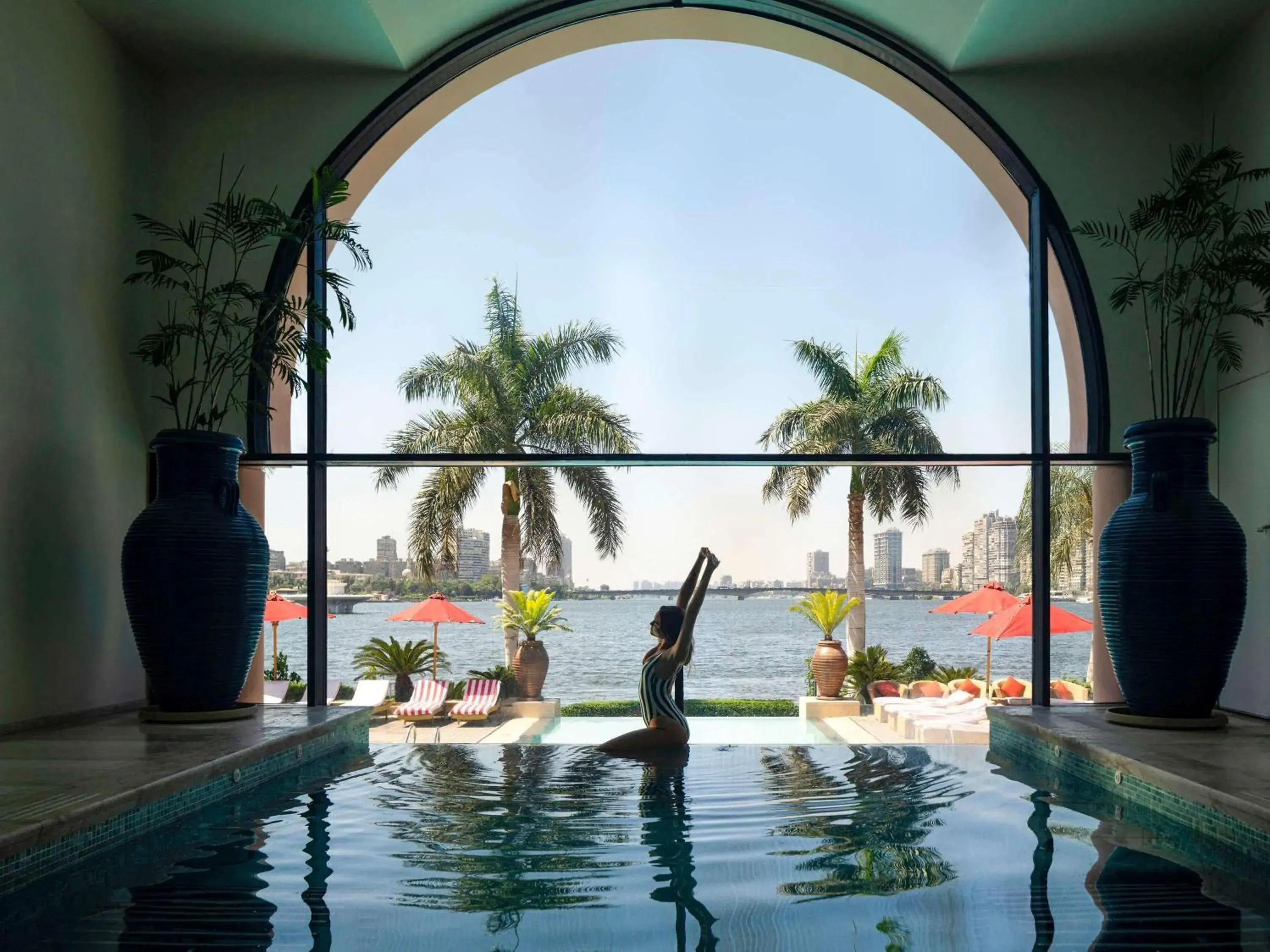 Spa and wellness centre/facilities in Sofitel Cairo Nile El Gezirah Spa and wellness centre/facilities in Sofitel Cairo Nile El Gezirah