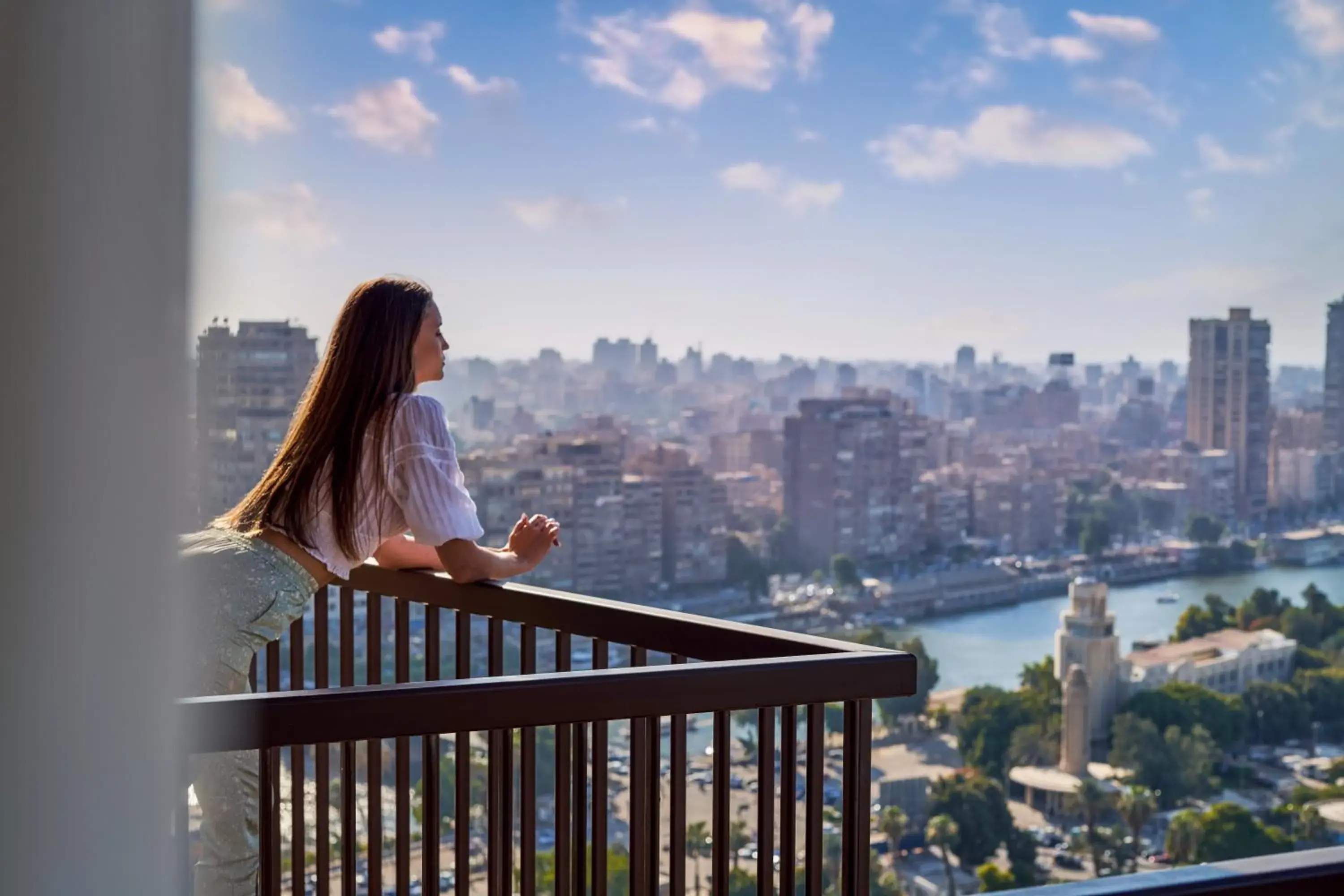 View (from property/room) in Sofitel Cairo Nile El Gezirah View (from property/room) in Sofitel Cairo Nile El Gezirah