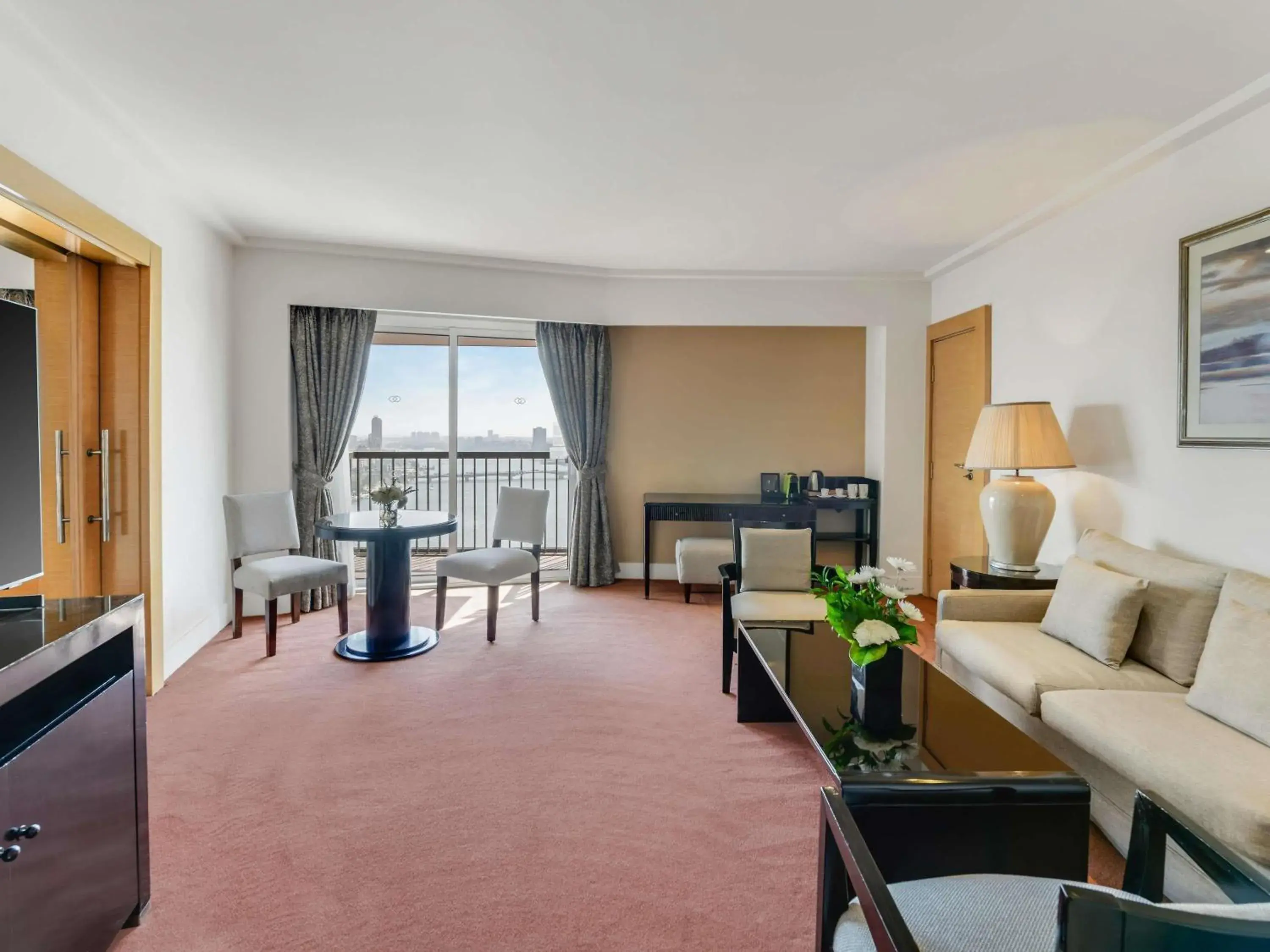 Bedroom in Sofitel Cairo Nile El Gezirah Bedroom in Sofitel Cairo Nile El Gezirah