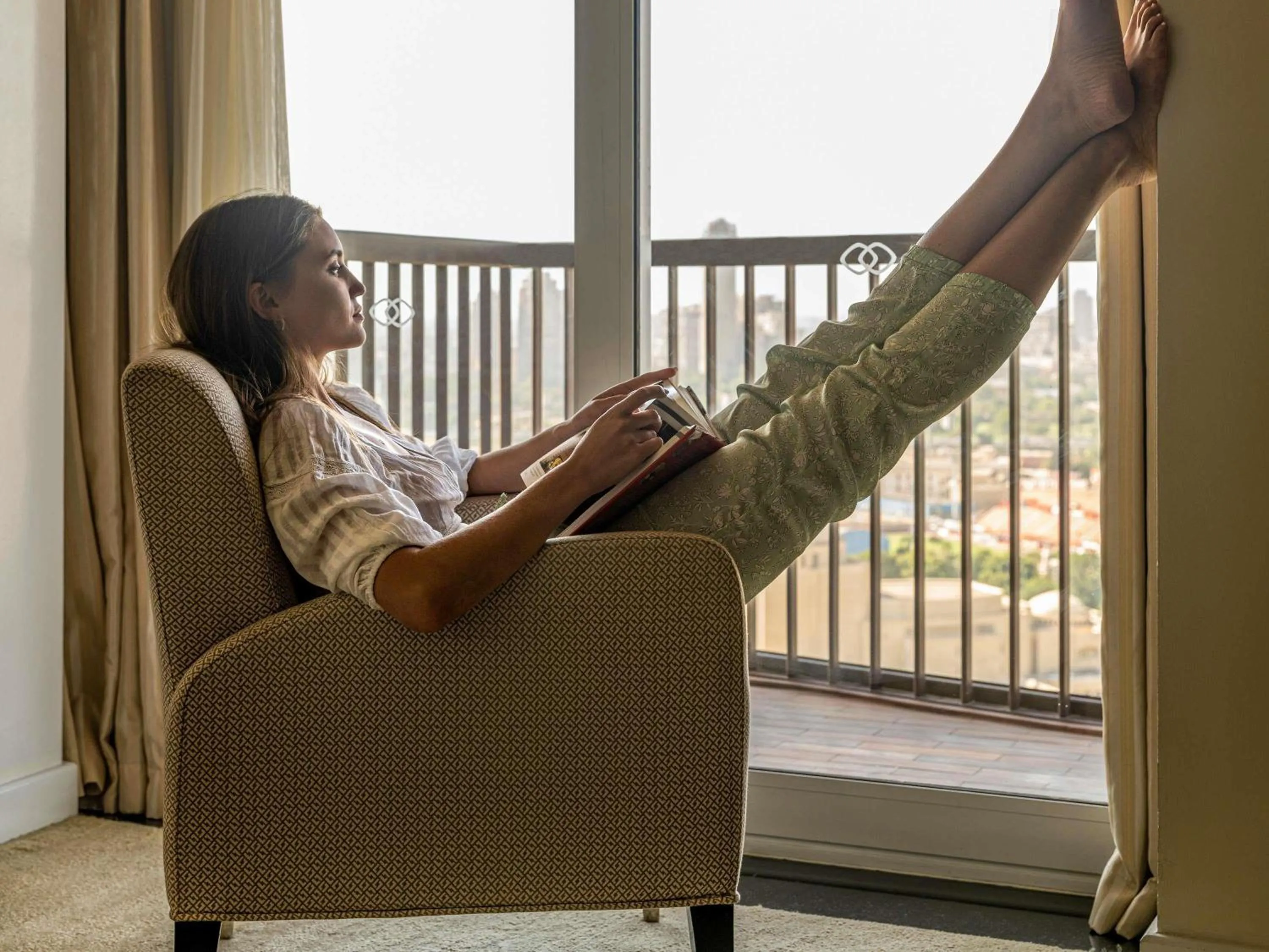 Bedroom in Sofitel Cairo Nile El Gezirah
