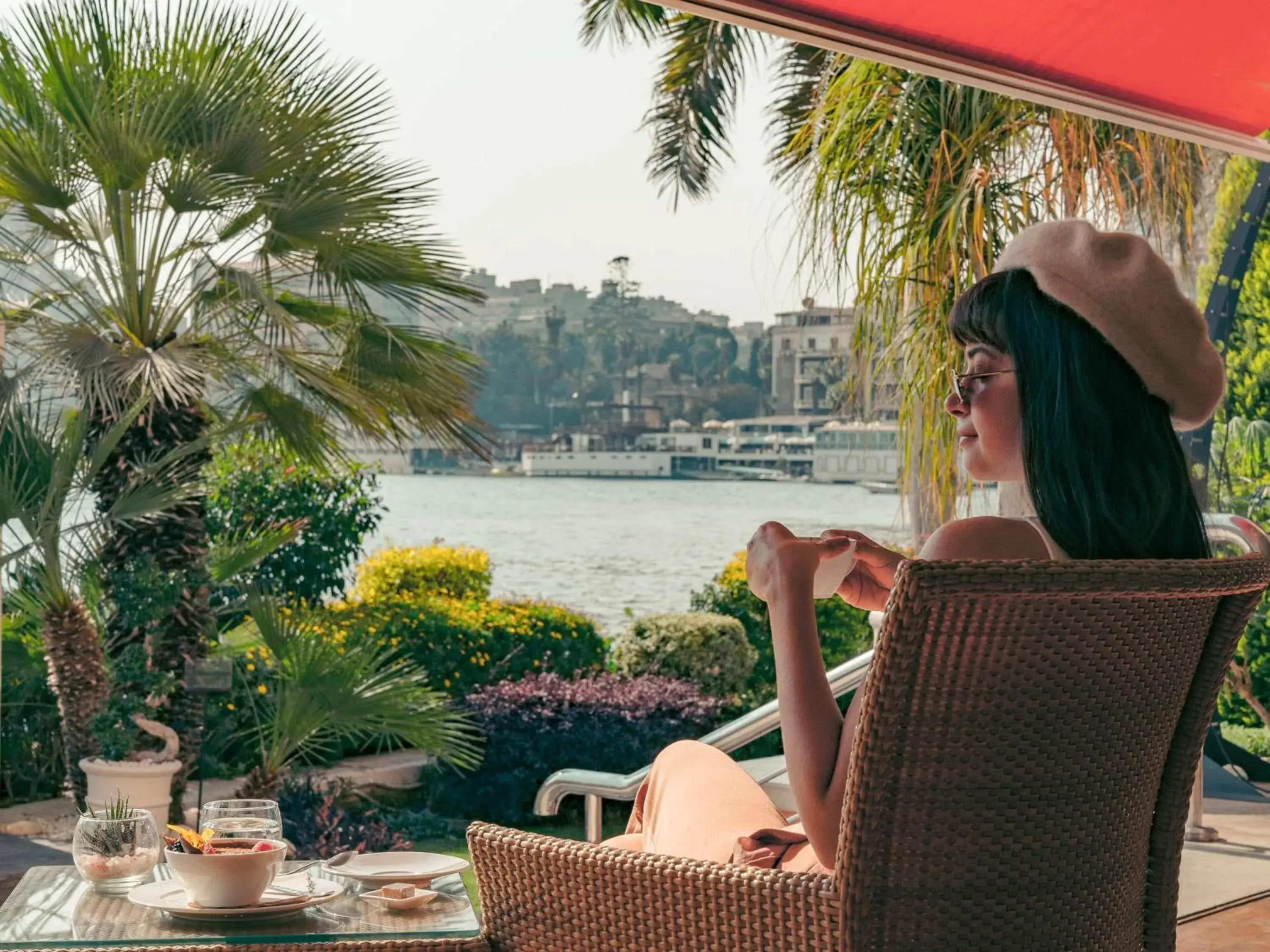 Lounge or bar in Sofitel Cairo Nile El Gezirah Lounge or bar in Sofitel Cairo Nile El Gezirah